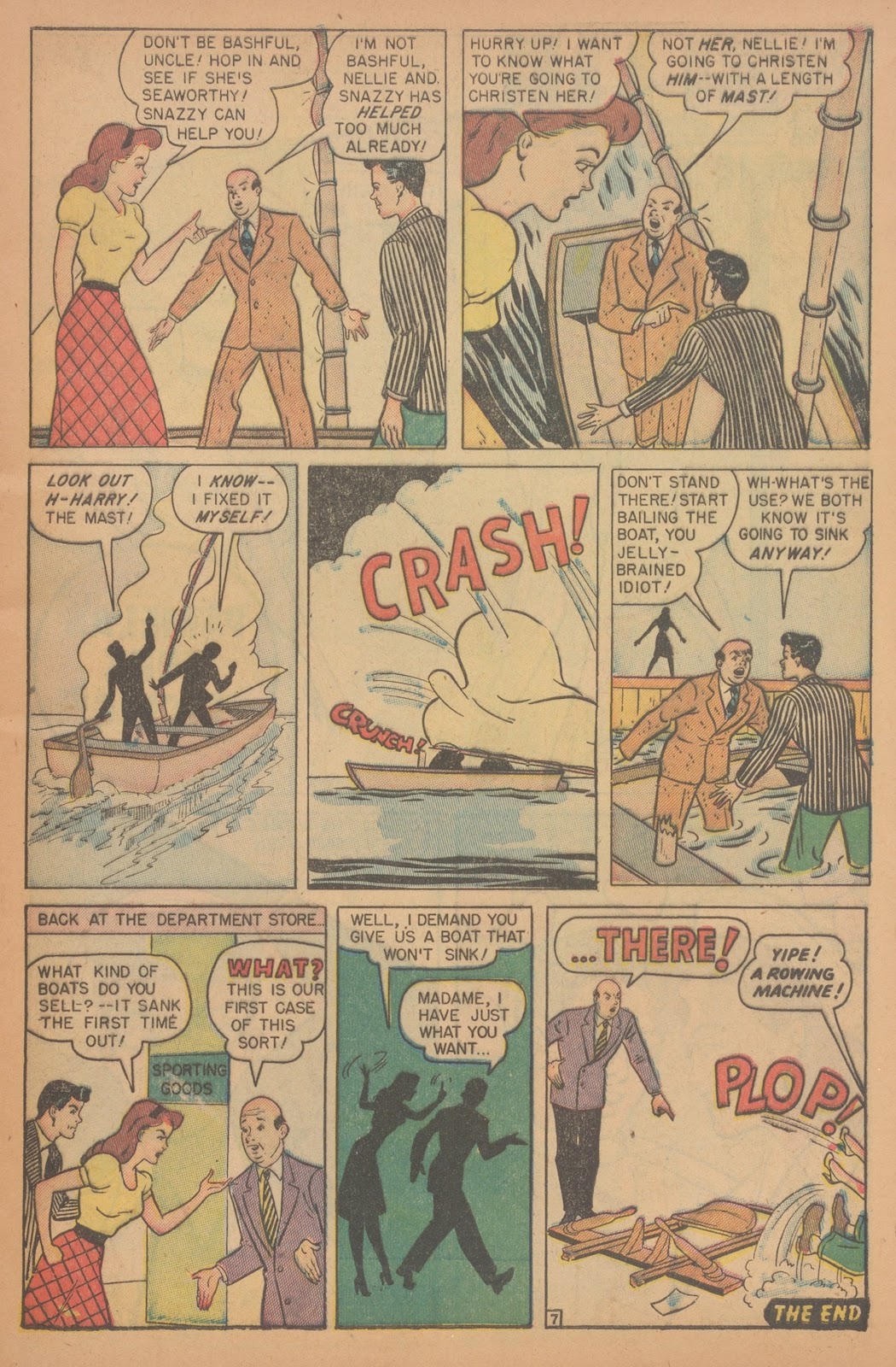 Read online Nellie The Nurse (1945) comic -  Issue #18 - 9