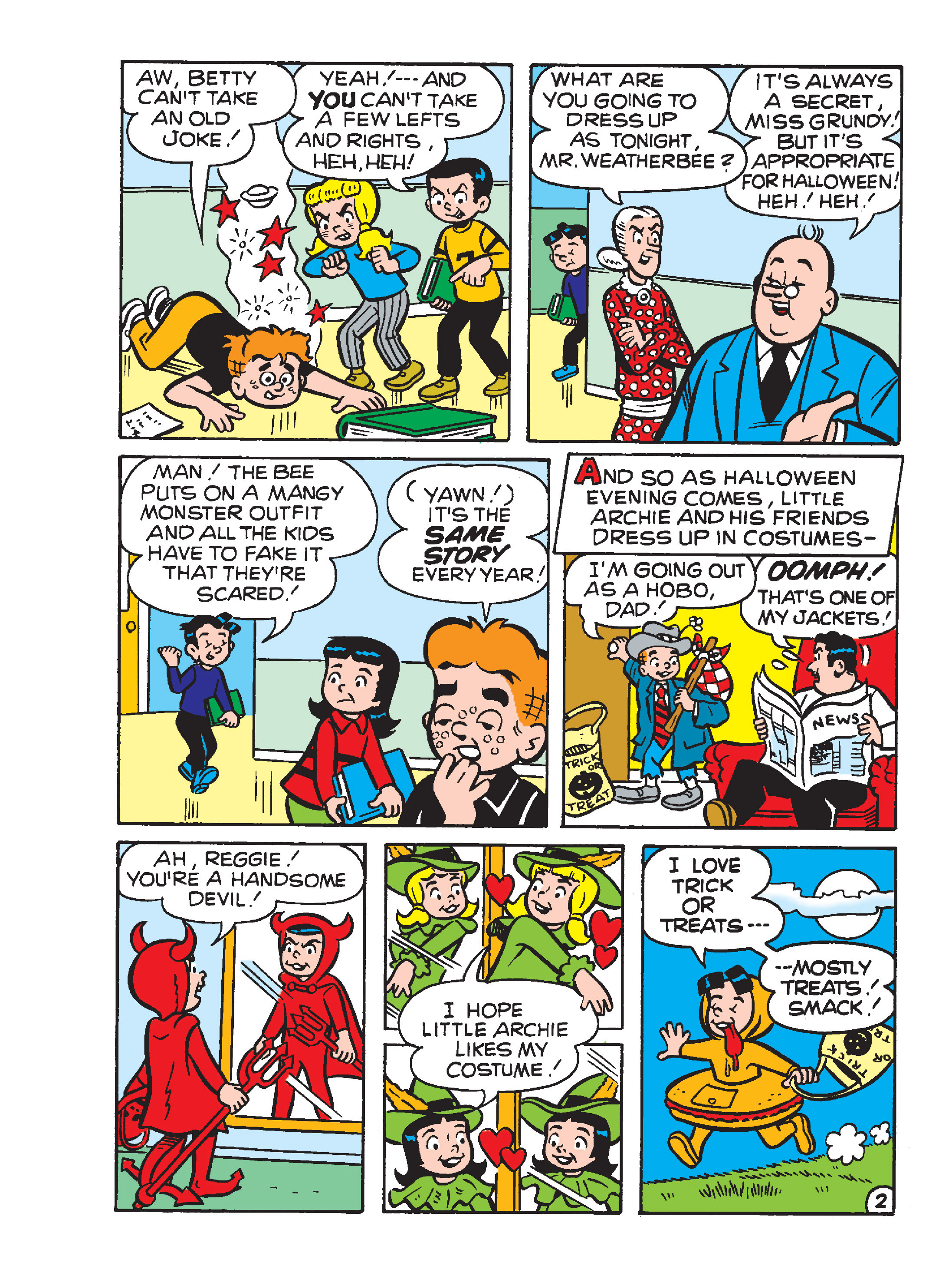 Read online Archie's Double Digest Magazine comic -  Issue #272 - 127