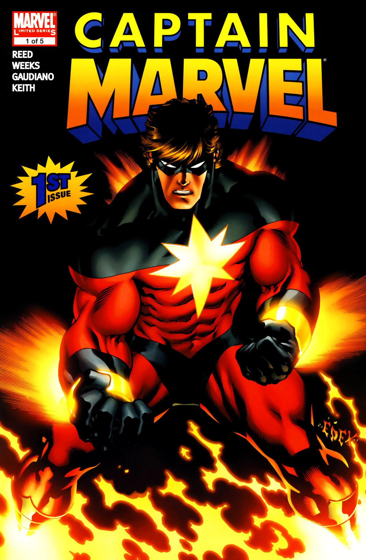 Read online Captain Marvel (2008) comic -  Issue #1 - 1