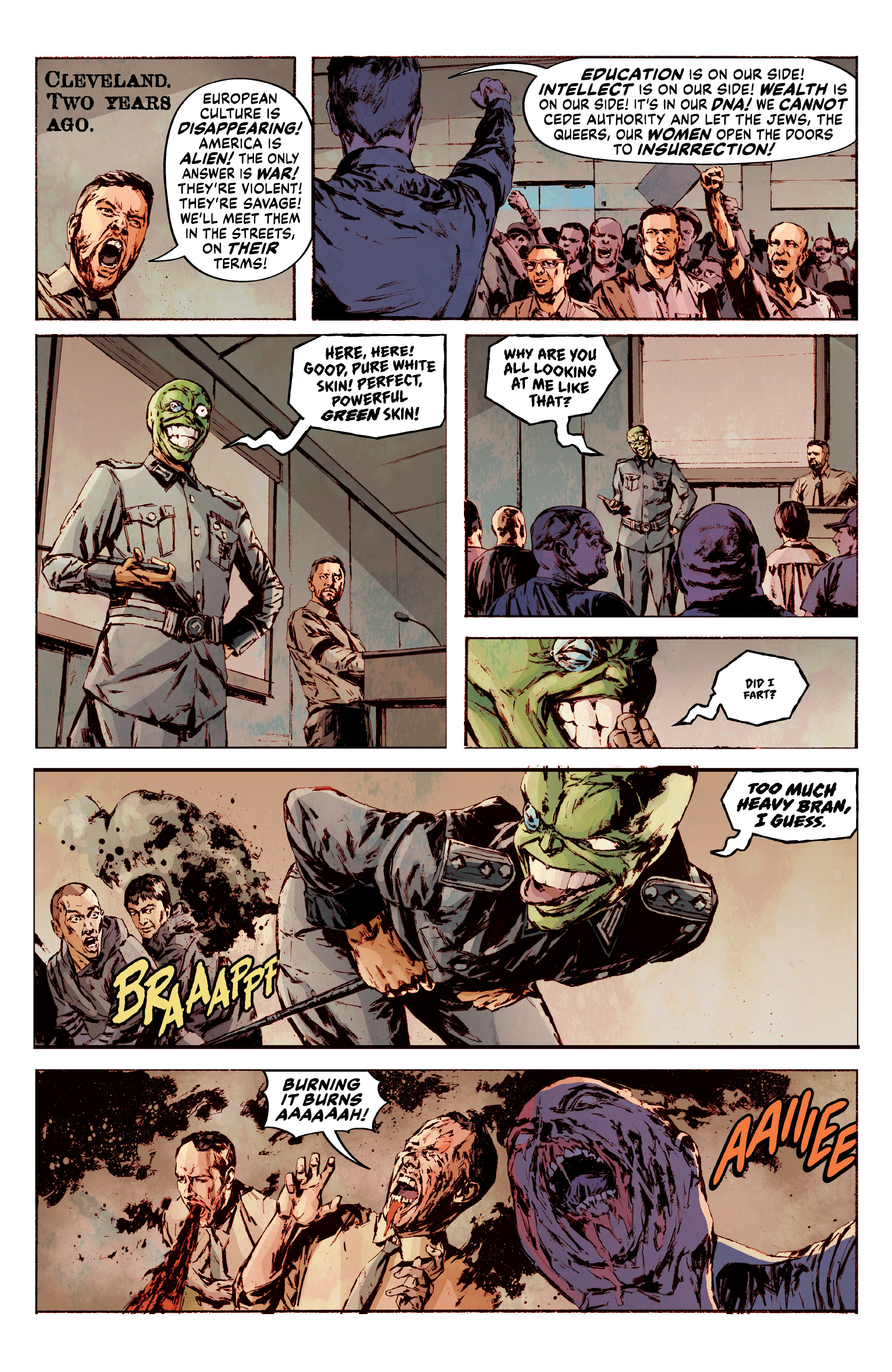 Read online The Mask: I Pledge Allegiance to the Mask comic -  Issue #3 - 3