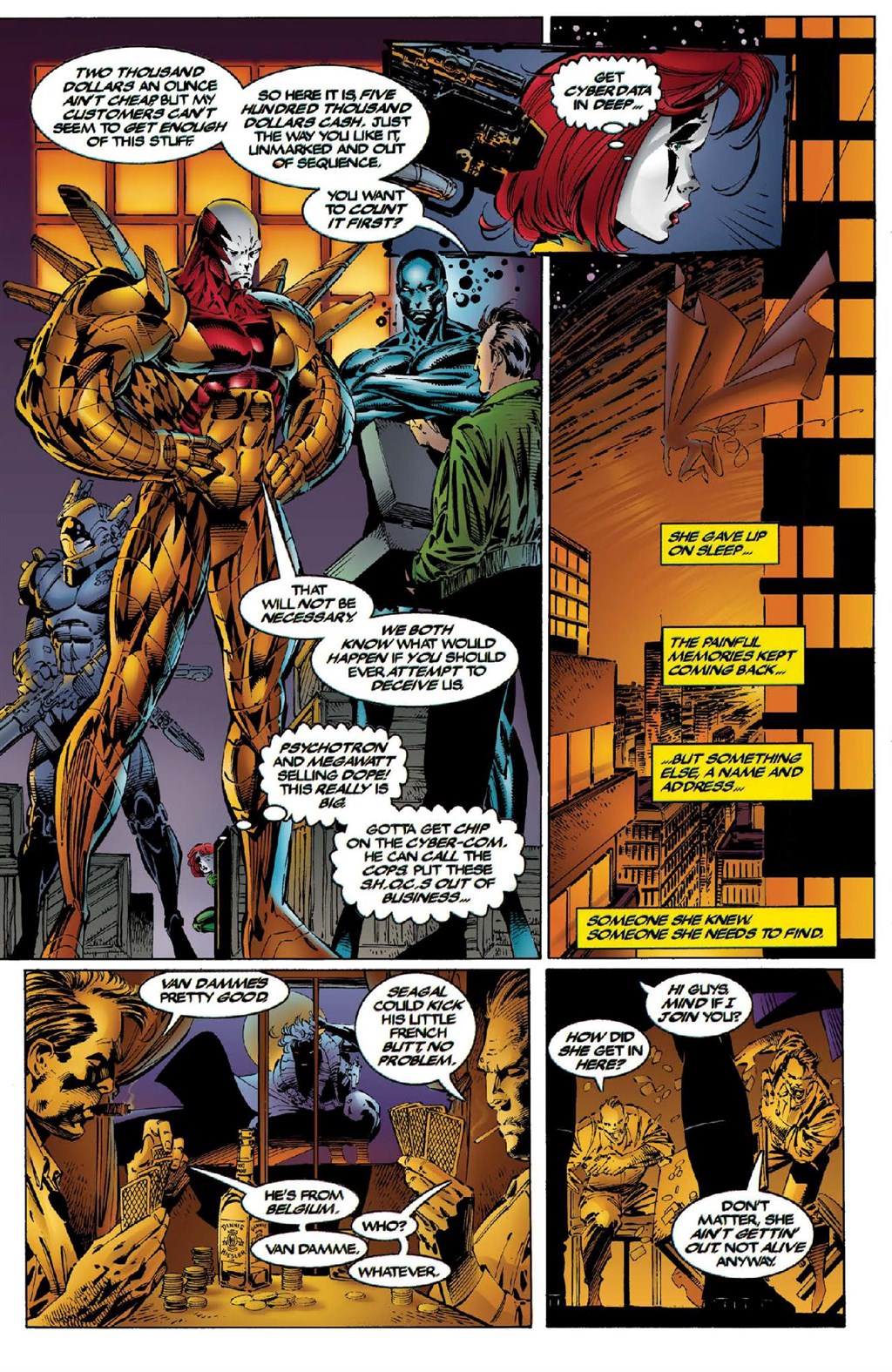 Read online Cyberforce (1992) comic -  Issue # _The Complete Cyberforce (Part 4) - 13