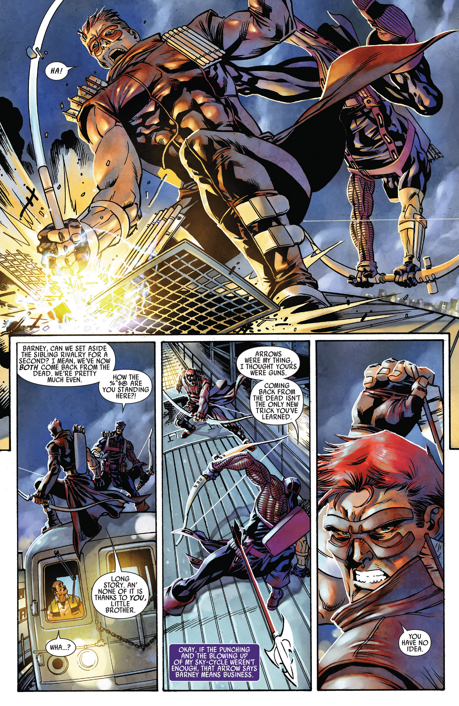 Read online Hawkeye: Blindspot comic -  Issue #3 - 8