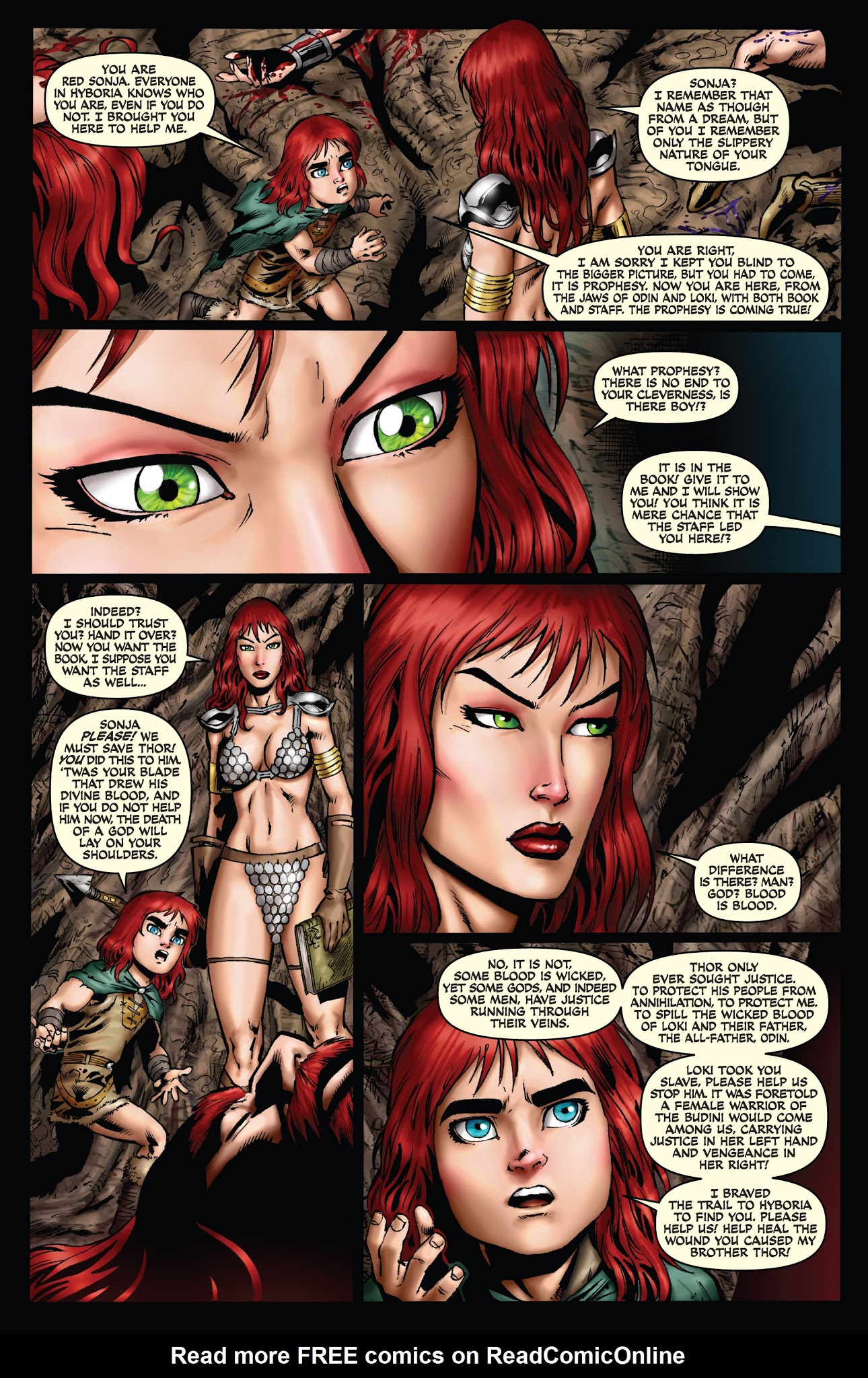Read online Red Sonja: Wrath of the Gods comic -  Issue #4 - 19