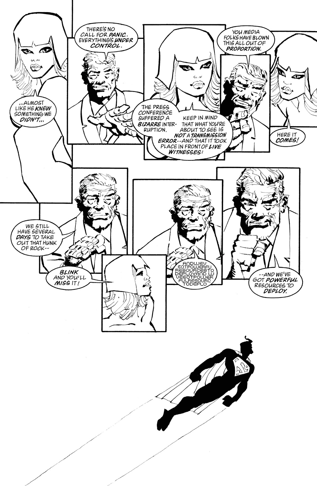 Read online Batman Noir: The Dark Knight Strikes Again comic -  Issue # TPB (Part 1) - 37