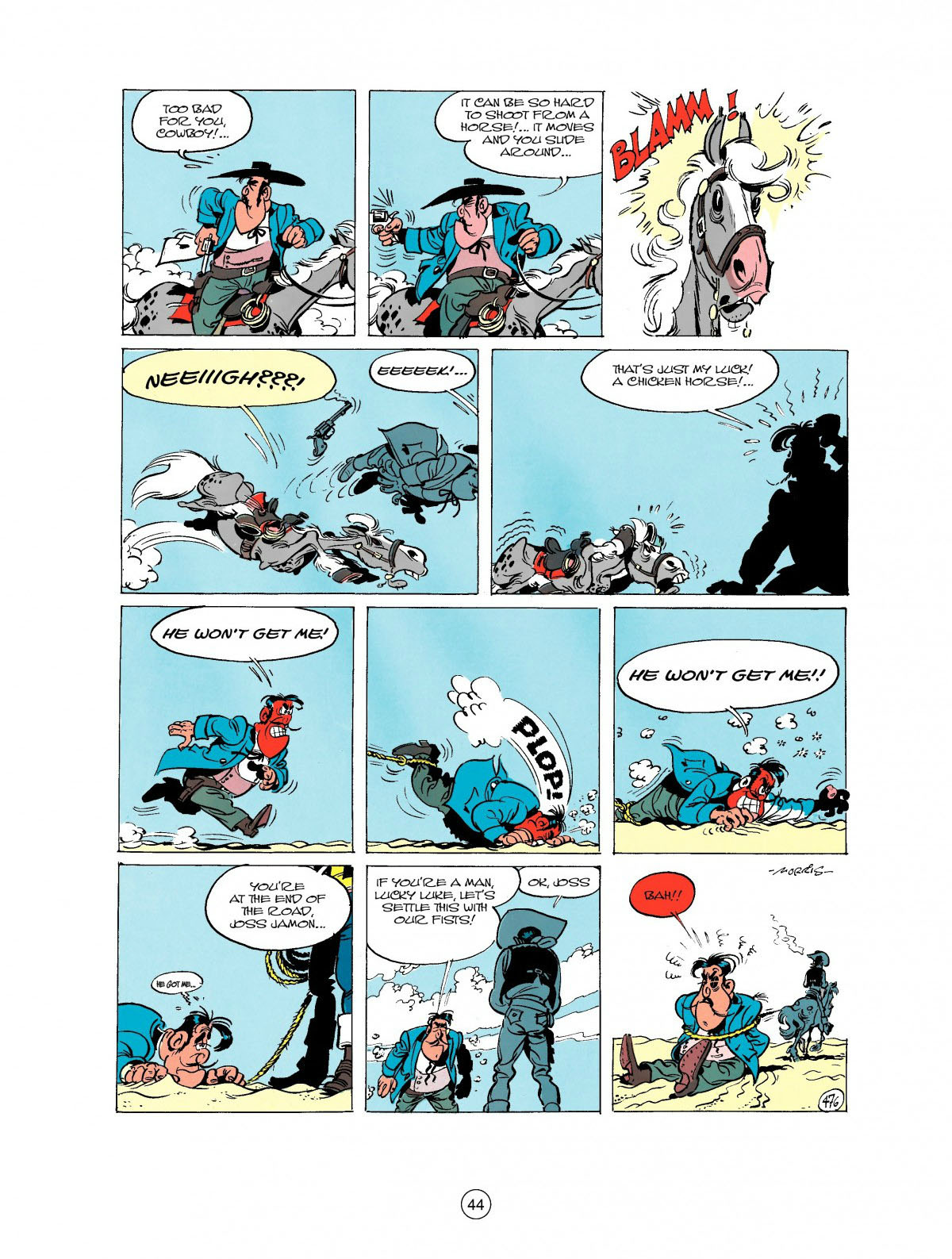 Read online A Lucky Luke Adventure comic -  Issue #27 - 45