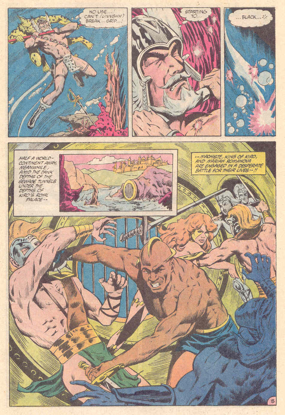 Read online Warlord (1976) comic -  Issue #111 - 5