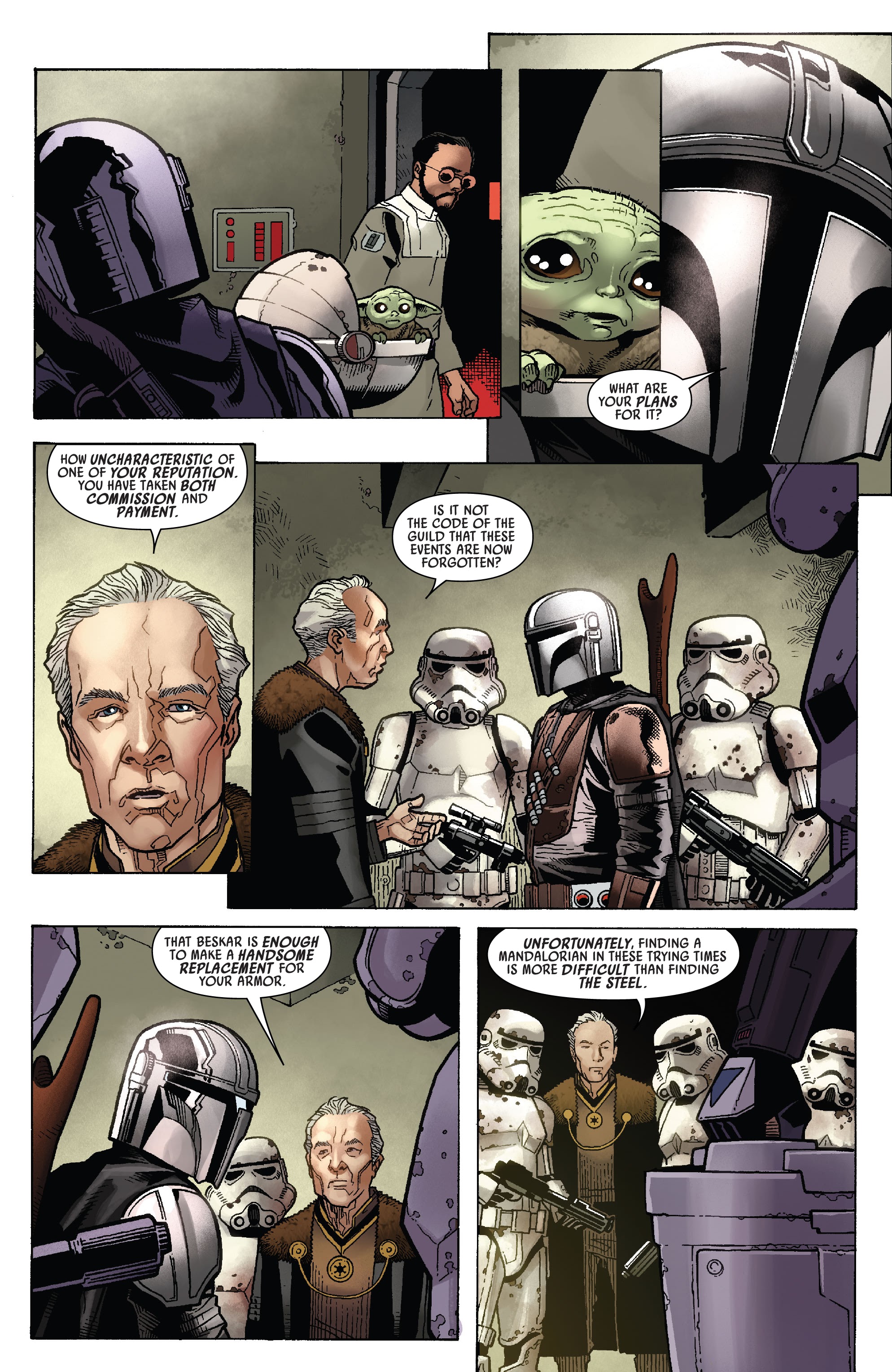 Read online Star Wars: The Mandalorian comic -  Issue #3 - 7