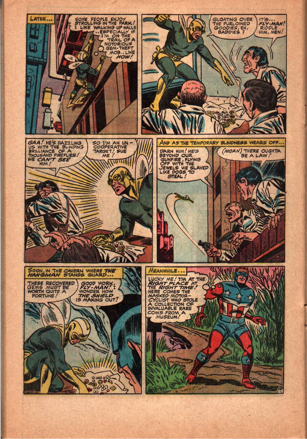 Read online Fly Man comic -  Issue #33 - 16