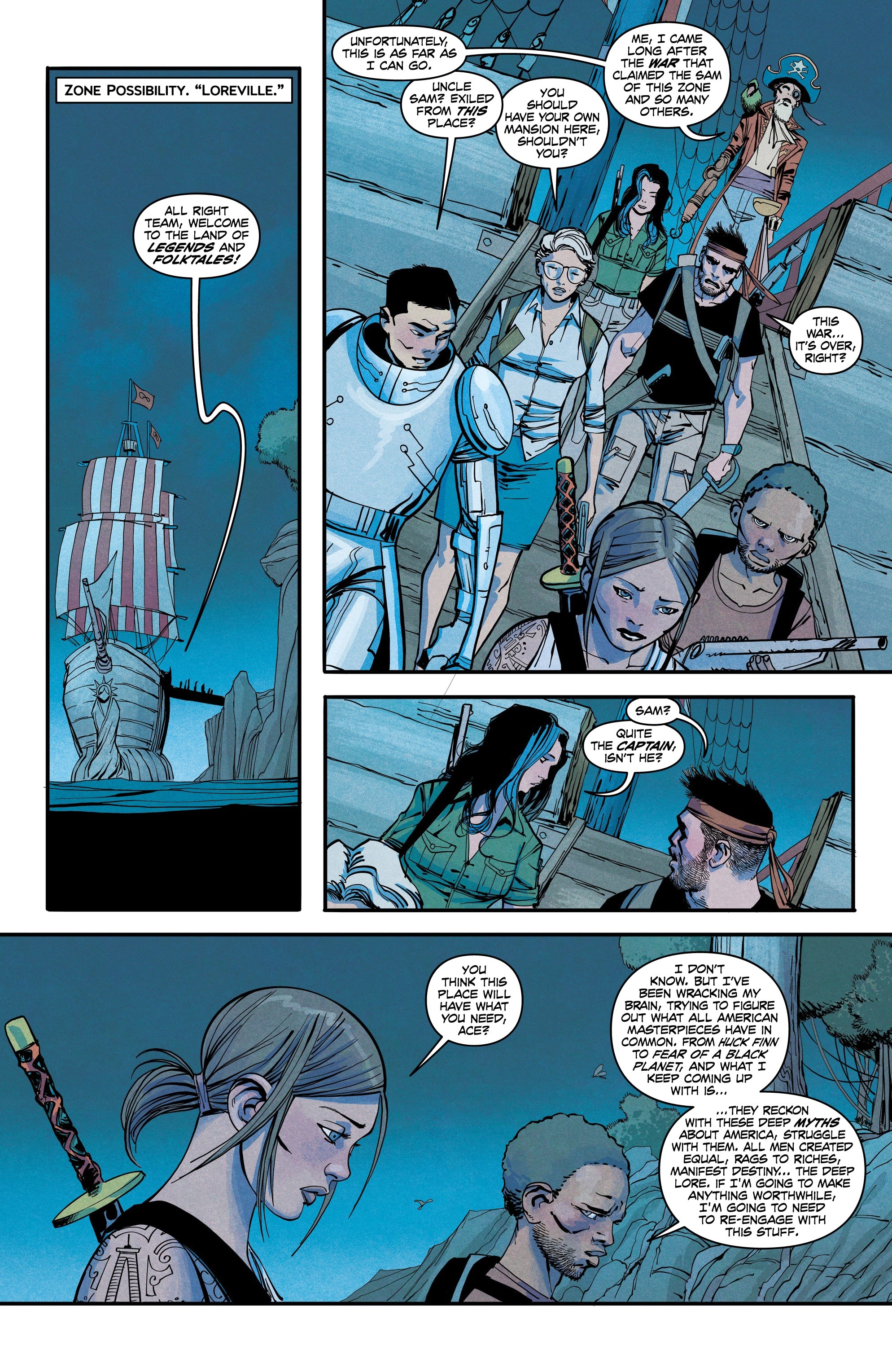 Read online Undiscovered Country comic -  Issue #15 - 7