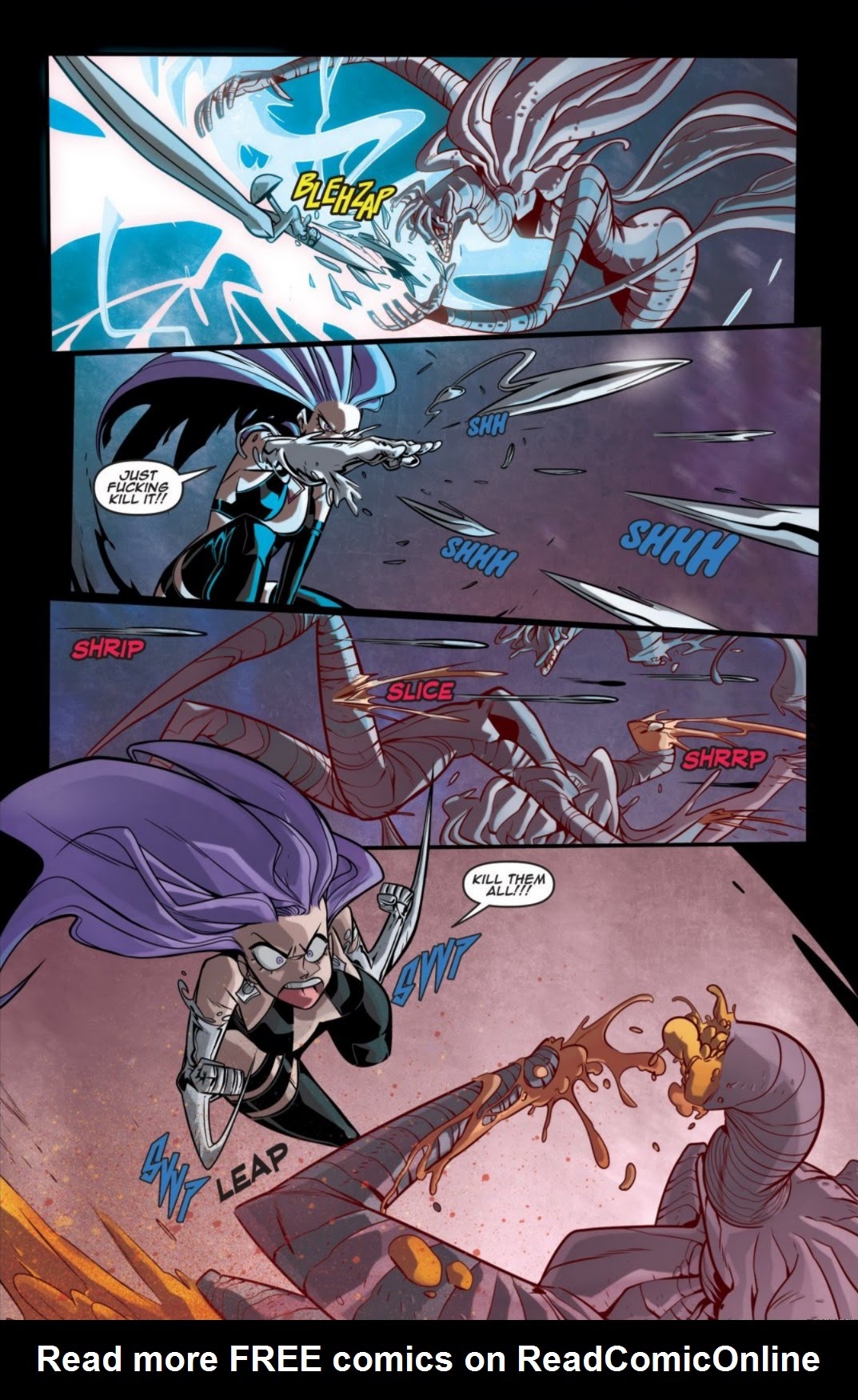 Read online Vampblade Season 4 comic -  Issue #7 - 9