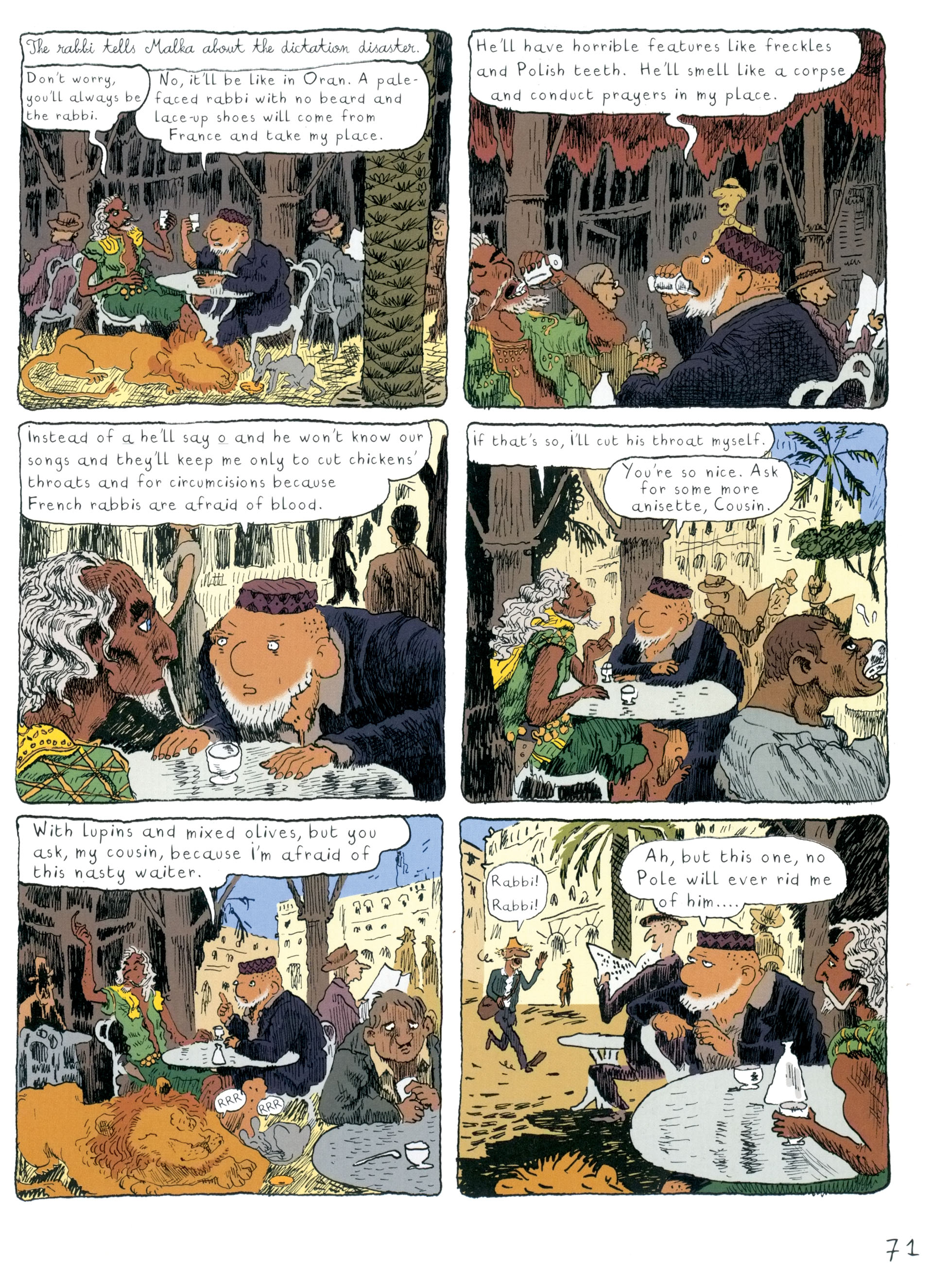 Read online The Rabbi's Cat comic -  Issue # TPB 1 (Part 1) - 78