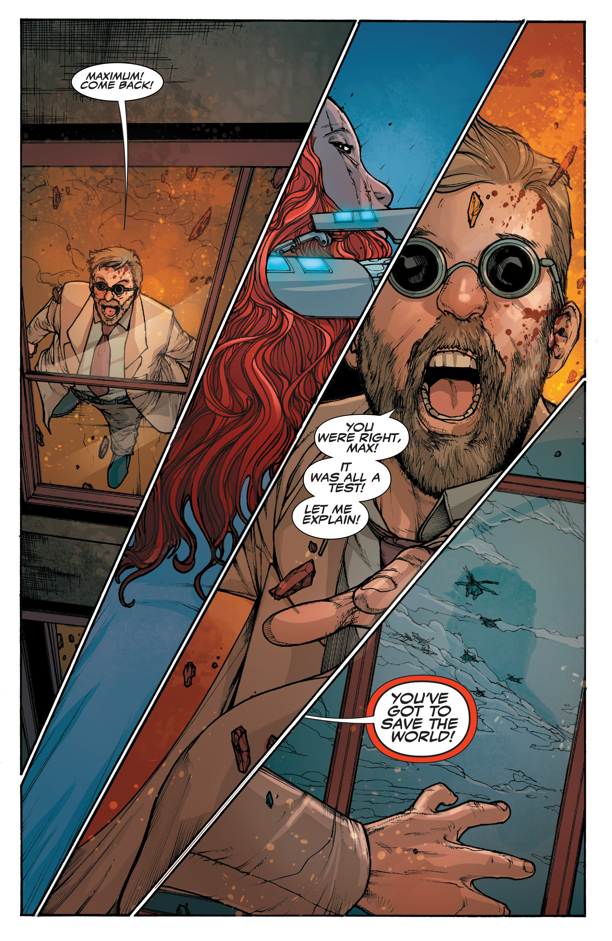 Read online James Patterson's Max Ride - First Flight comic -  Issue #3 - 13