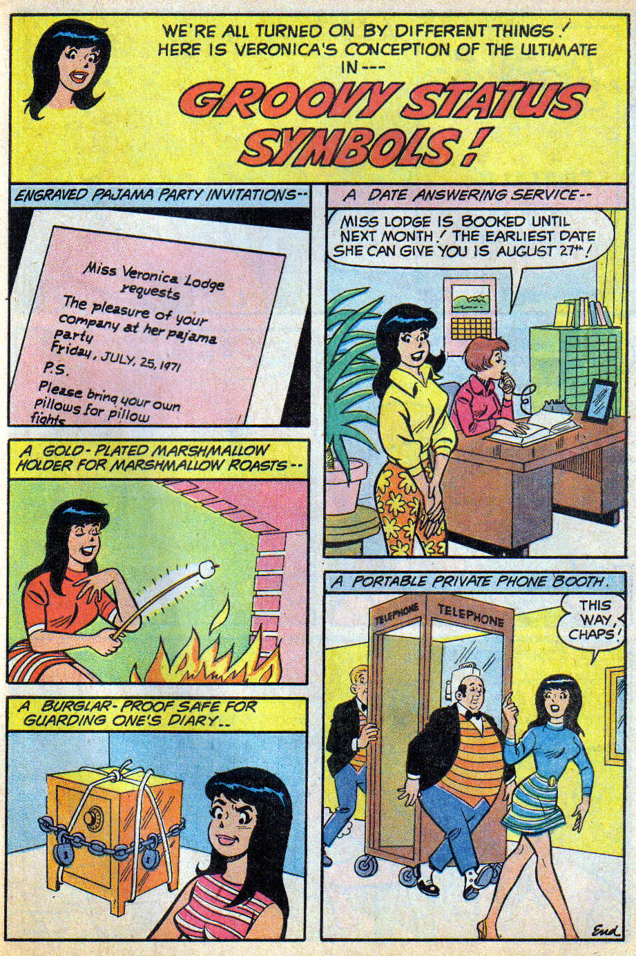 Read online Archie's Joke Book Magazine comic -  Issue #164 - 23