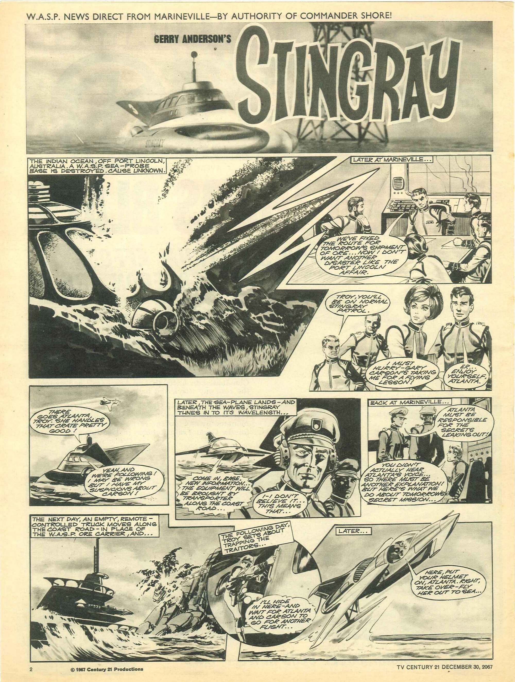 Read online TV Century 21 (TV 21) comic -  Issue #154 - 2