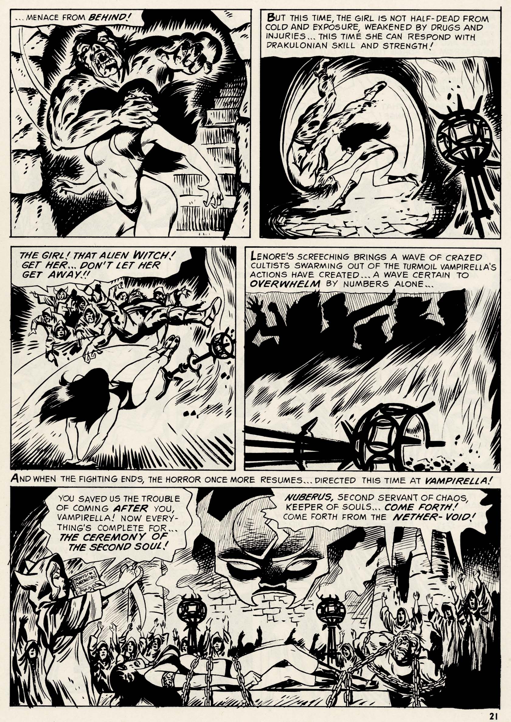 Read online Vampirella (1969) comic -  Issue #8 - 21