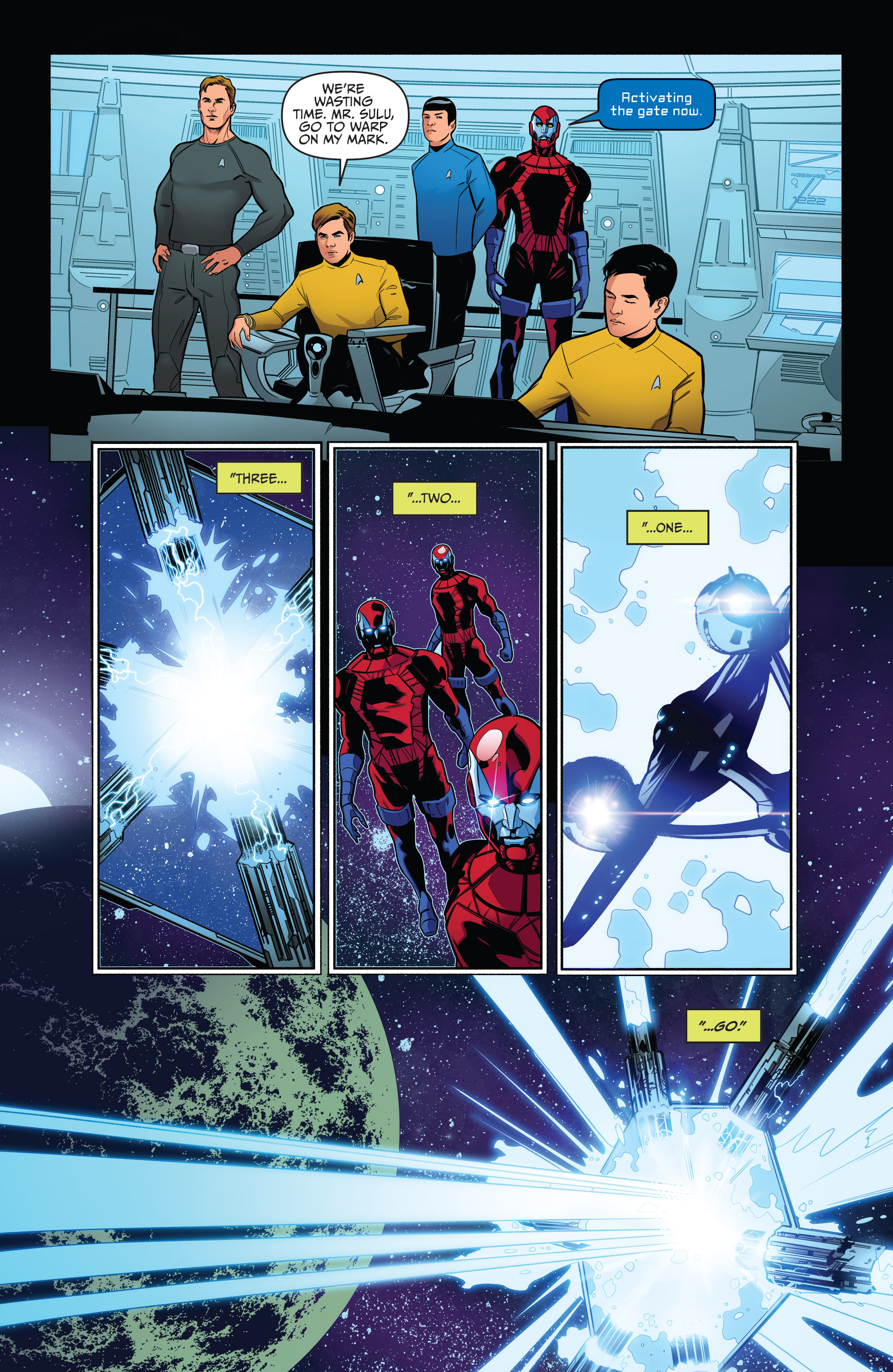 Read online Star Trek/Green Lantern (2016) comic -  Issue #5 - 5