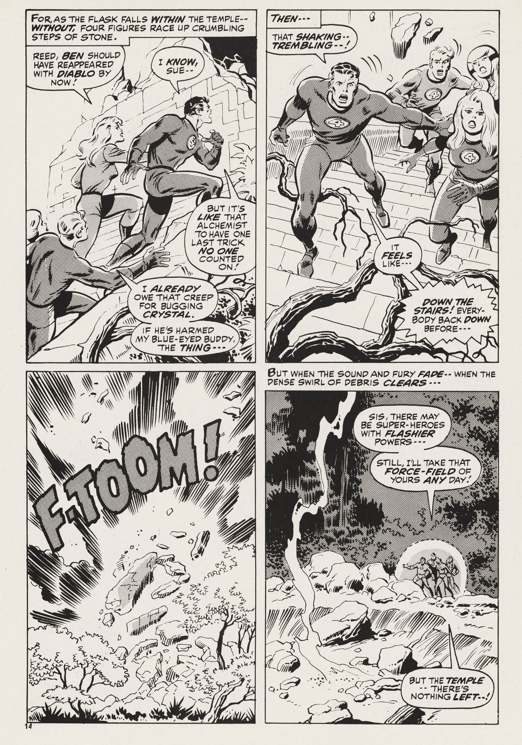 Read online Captain Britain (1976) comic -  Issue #19 - 14