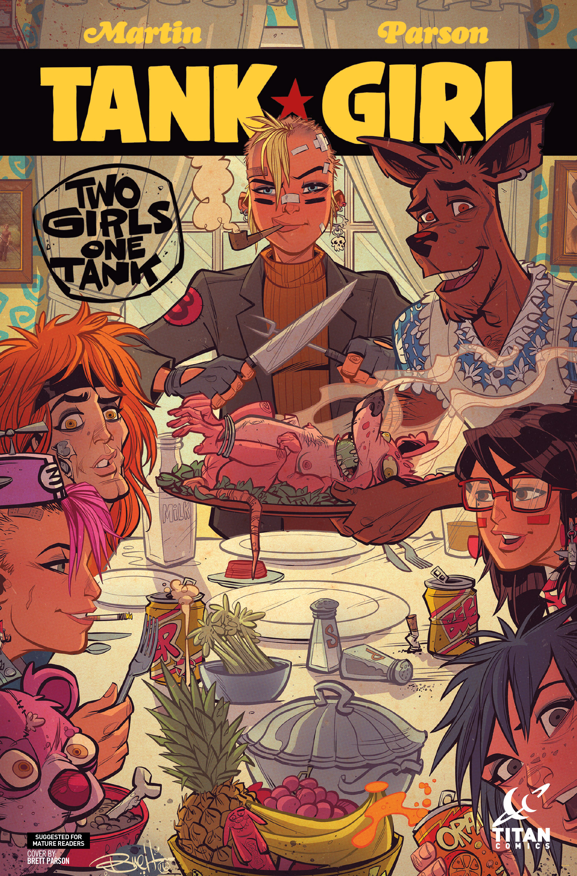 Read online Tank Girl: Two Girls, One Tank comic -  Issue #3 - 2