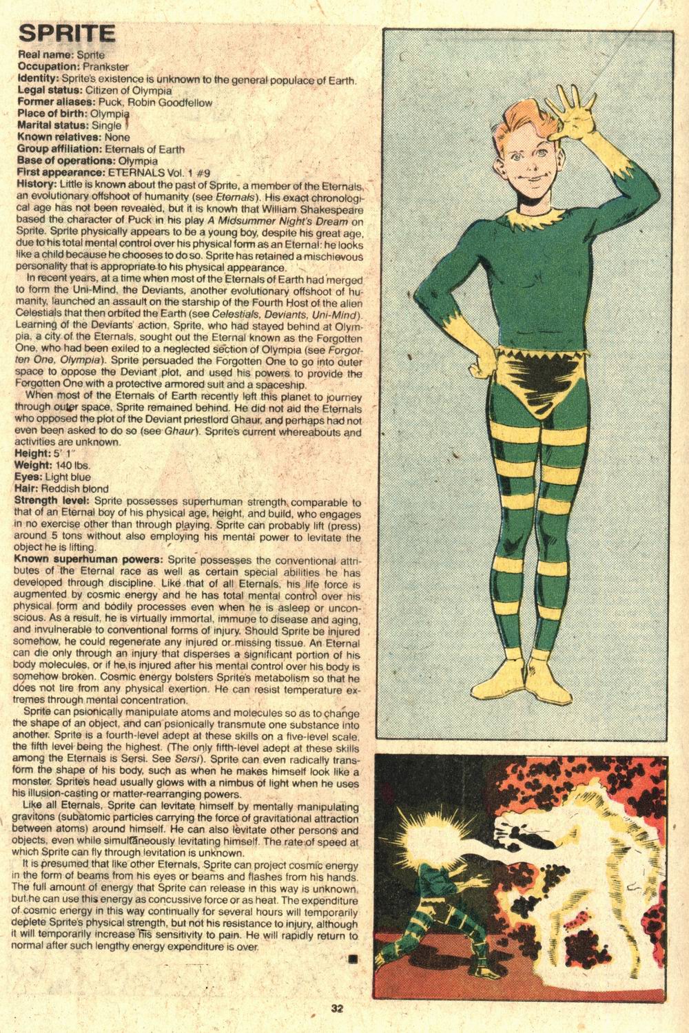 Read online The Official Handbook of the Marvel Universe Deluxe Edition comic -  Issue #12 - 34