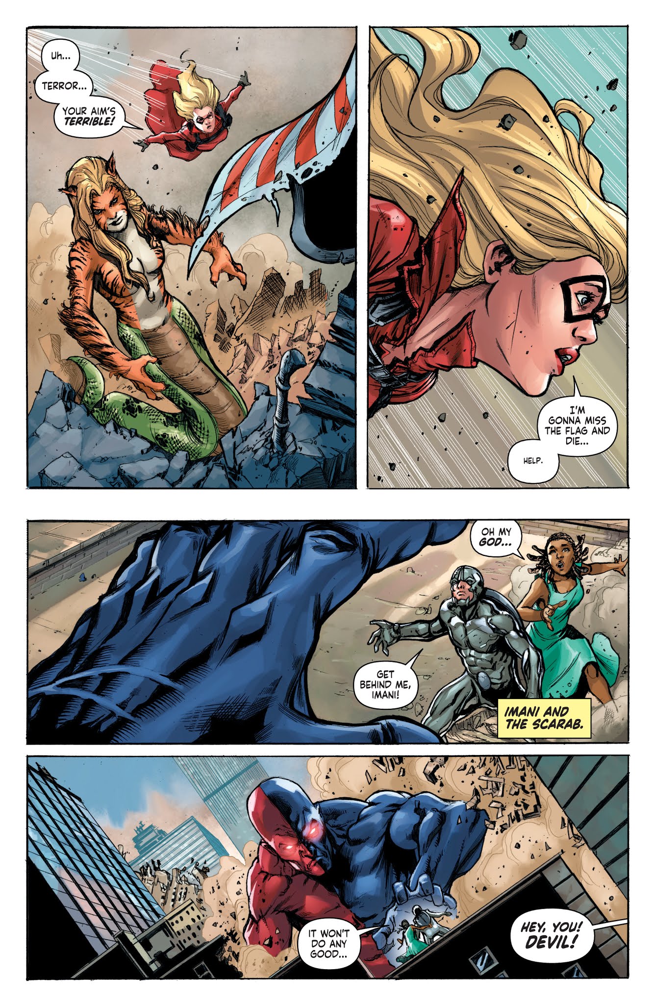 Read online Project Superpowers: Chapter Three comic -  Issue #5 - 16