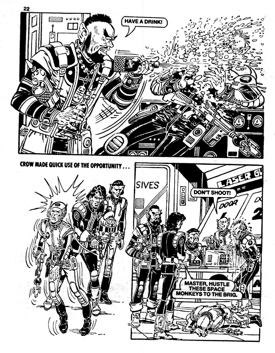 Read online Starblazer comic -  Issue #236 - 22