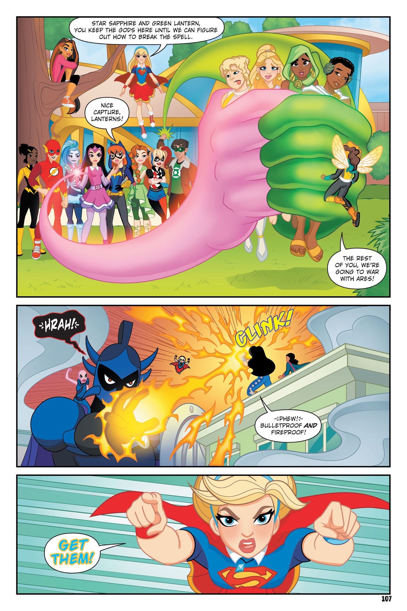 Read online DC Super Hero Girls: Summer Olympus comic -  Issue # TPB - 104