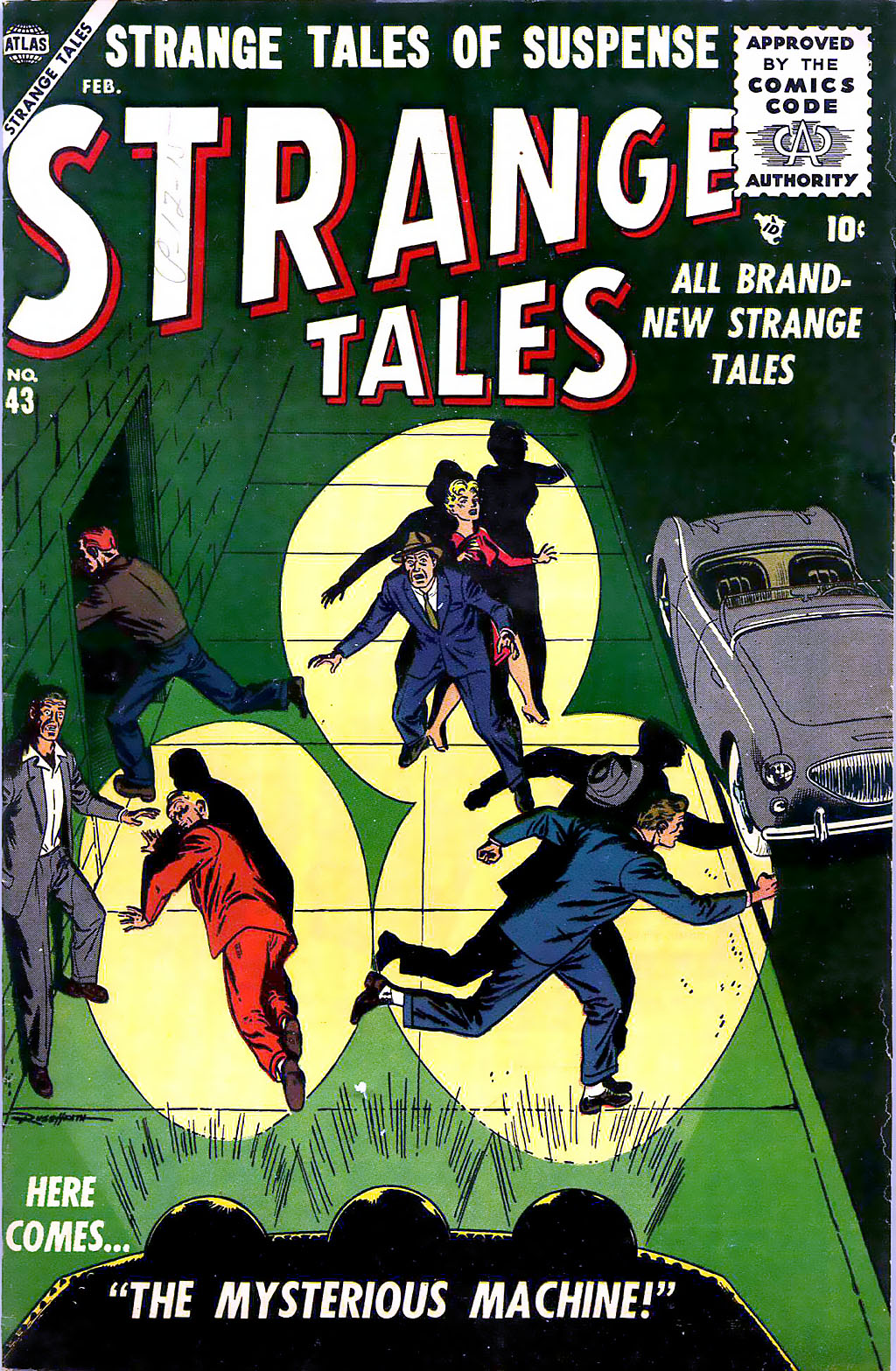 Read online Strange Tales (1951) comic -  Issue #43 - 1