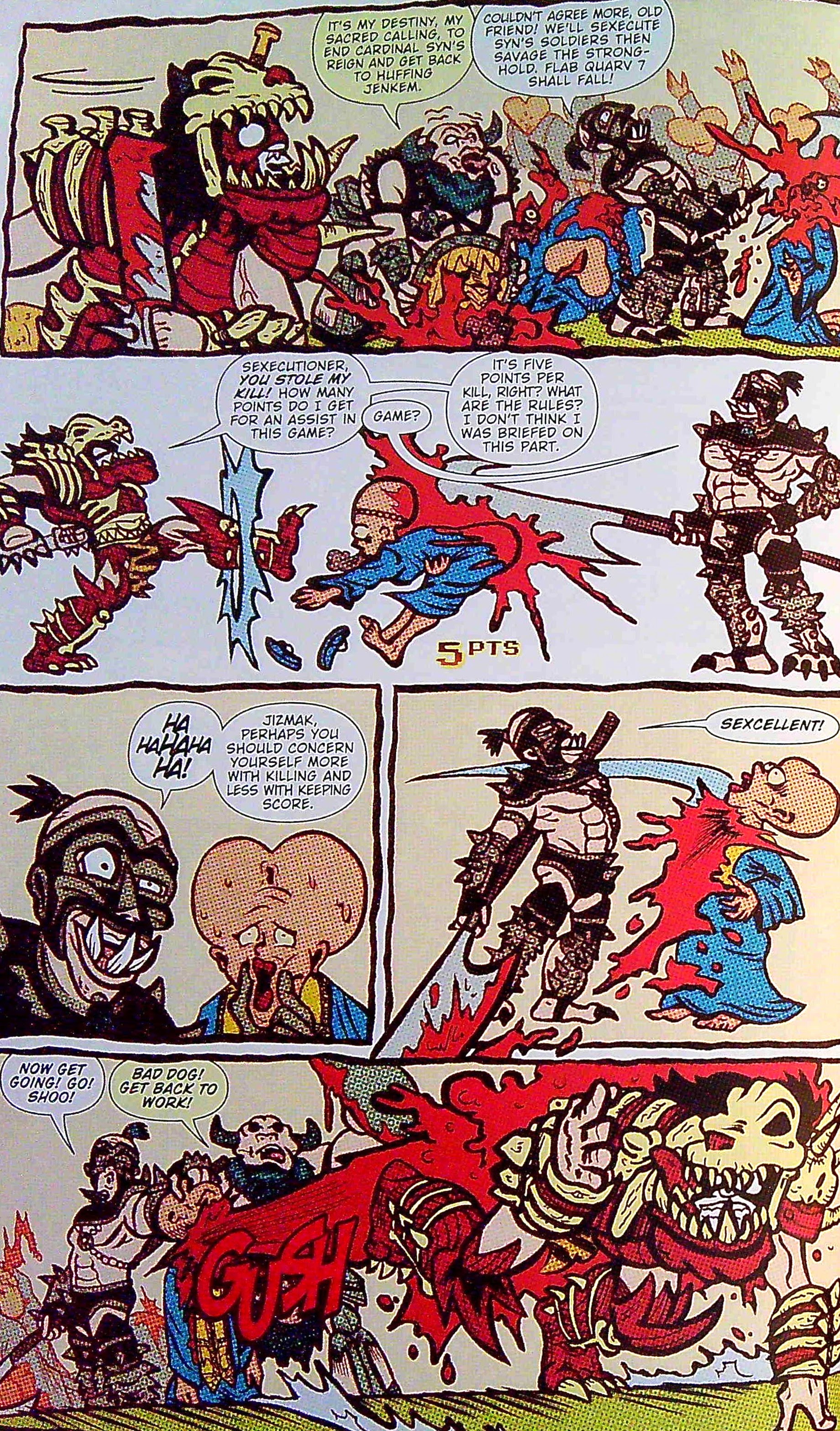 Read online GWAR: The Enormogantic Fail comic -  Issue # TPB - 46