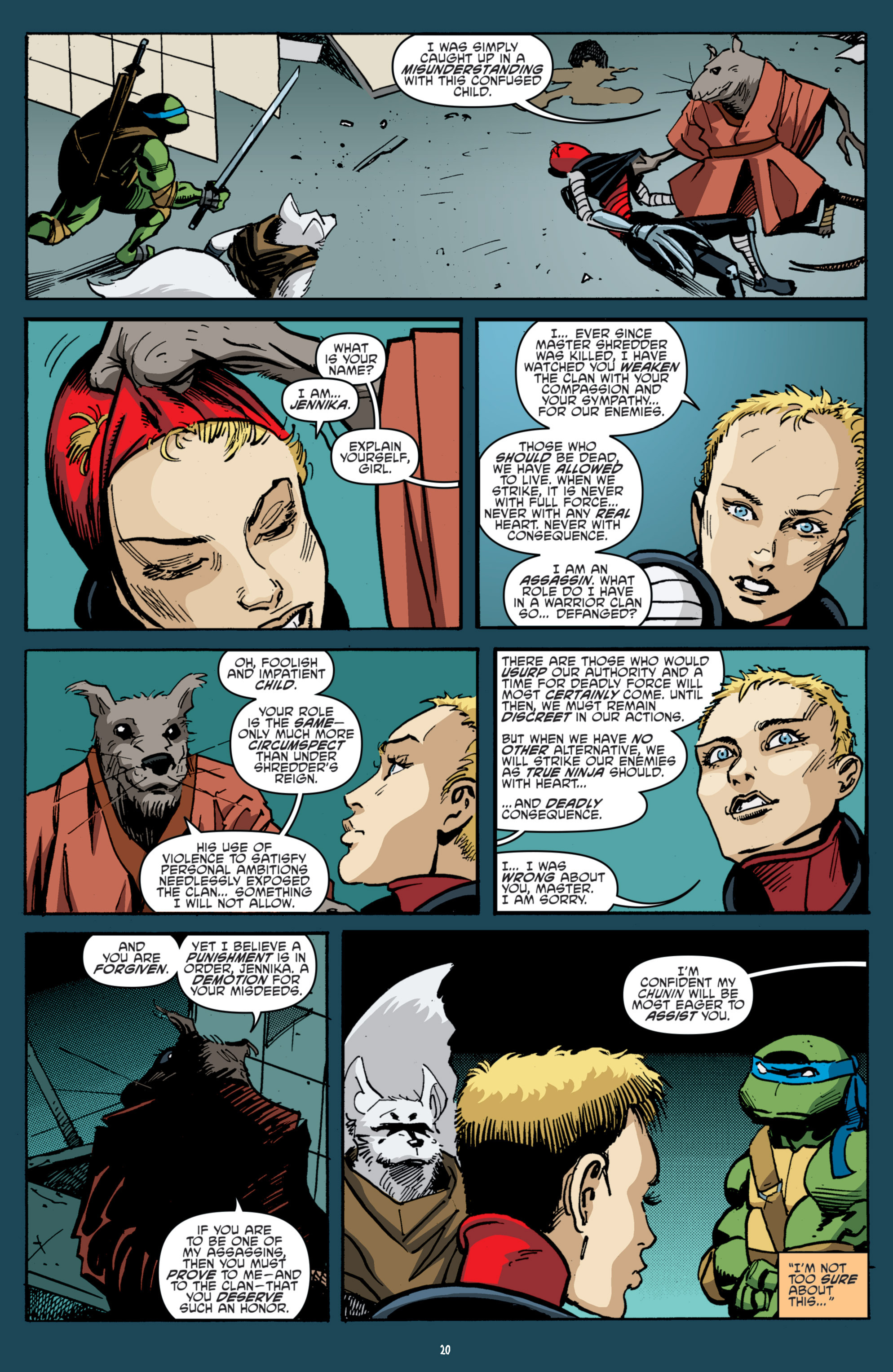 Read online Teenage Mutant Ninja Turtles (2011) comic -  Issue #52 - 21