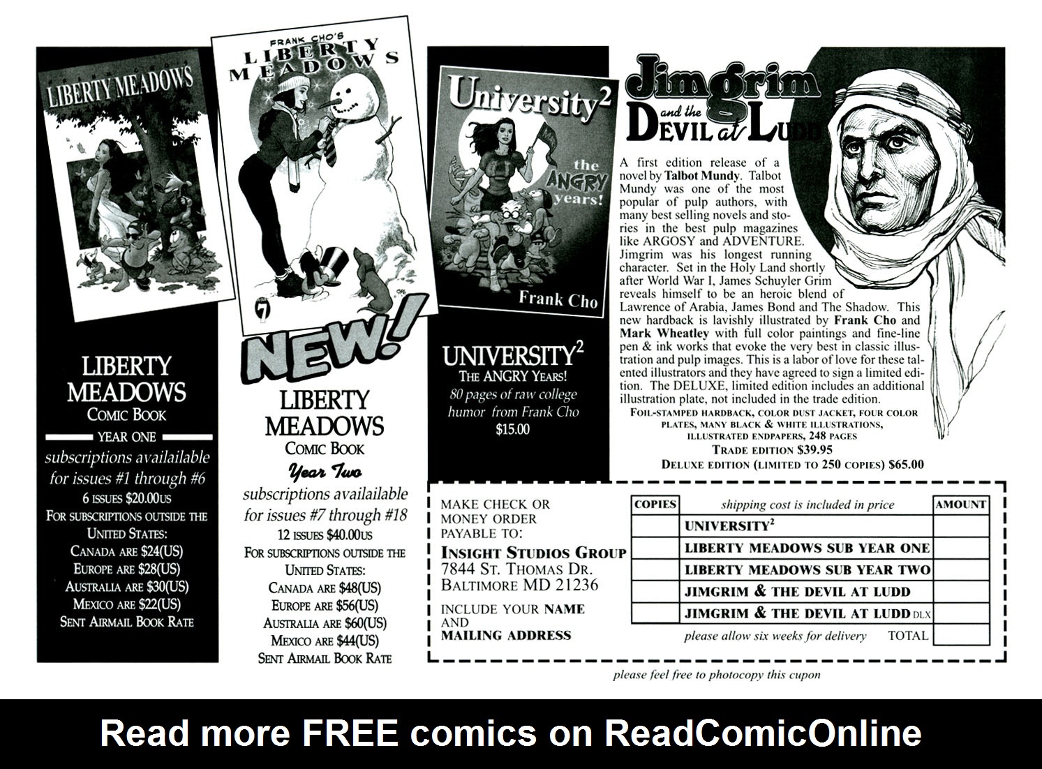 Read online Liberty Meadows comic -  Issue #13 - 27