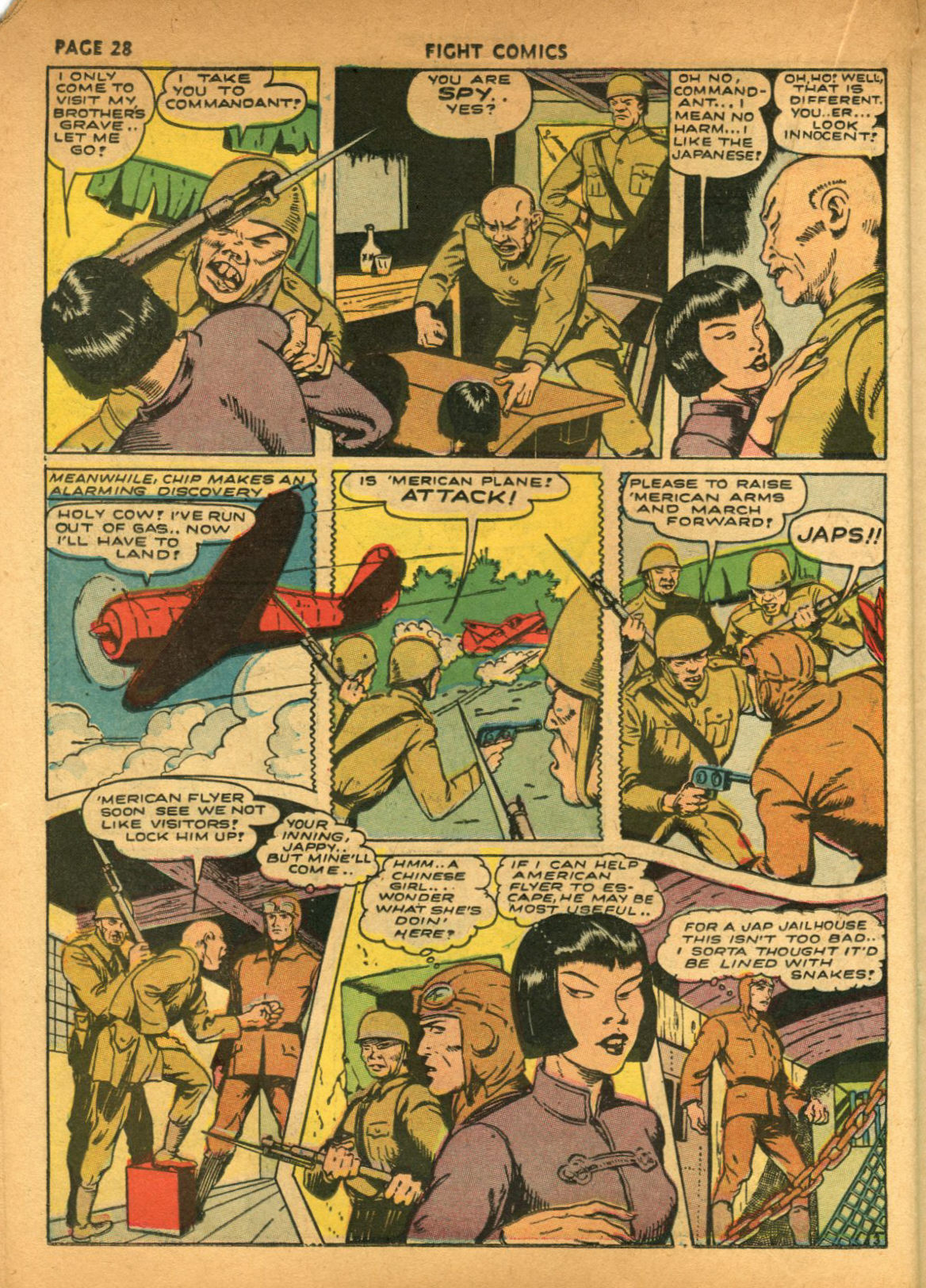 Read online Fight Comics comic -  Issue #21 - 30