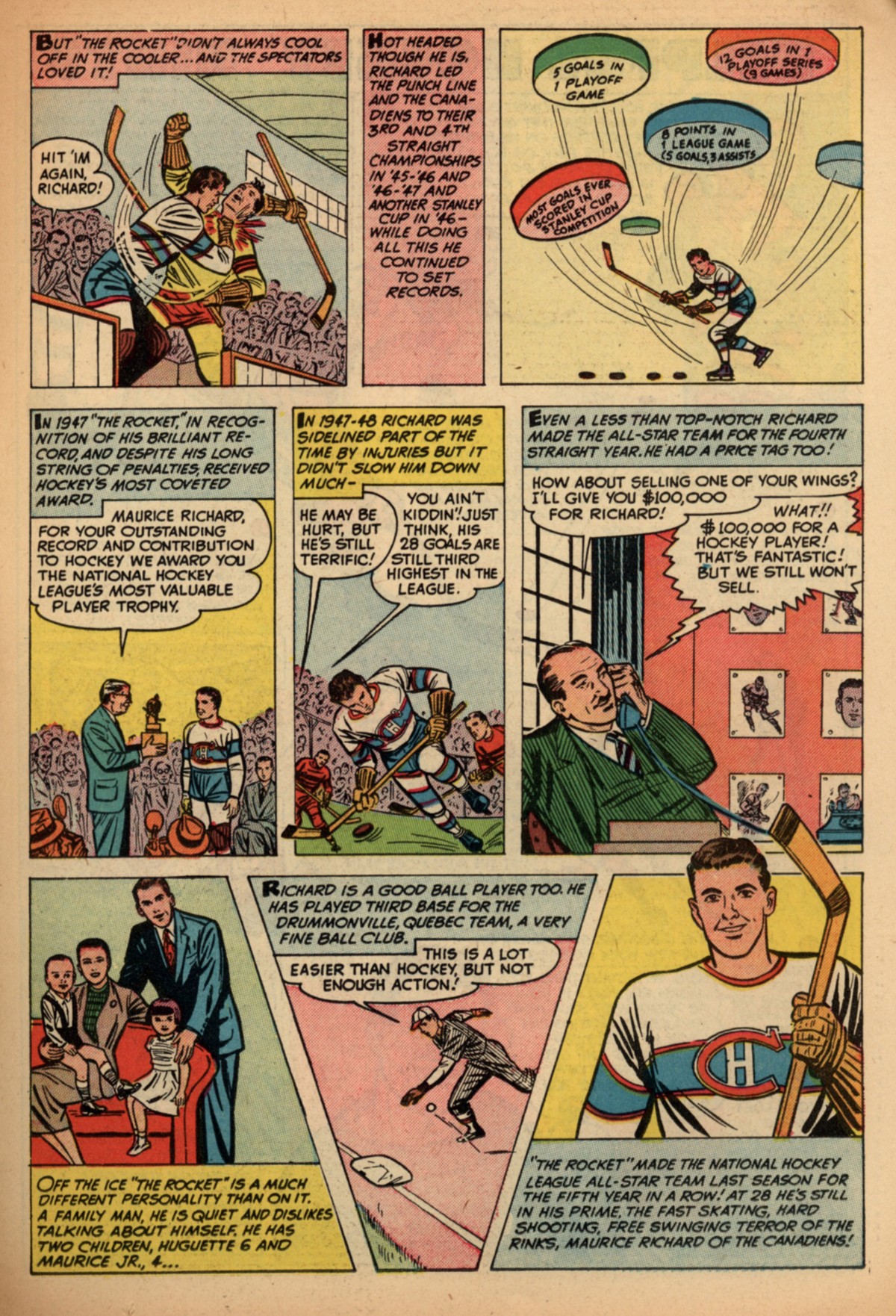 Read online Babe Ruth Sports Comics comic -  Issue #6 - 22