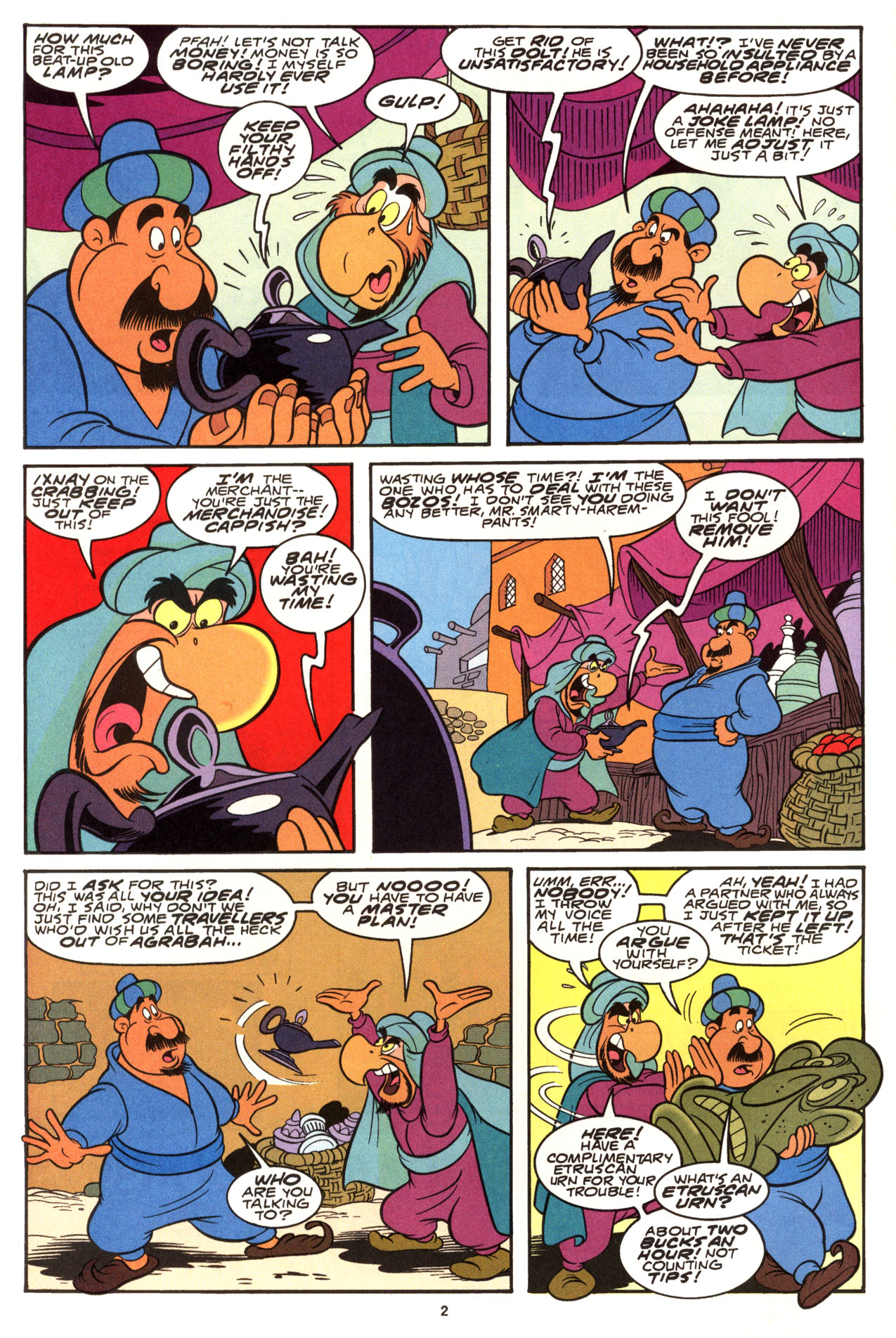 Read online The Return of Disney's Aladdin comic -  Issue #2 - 4