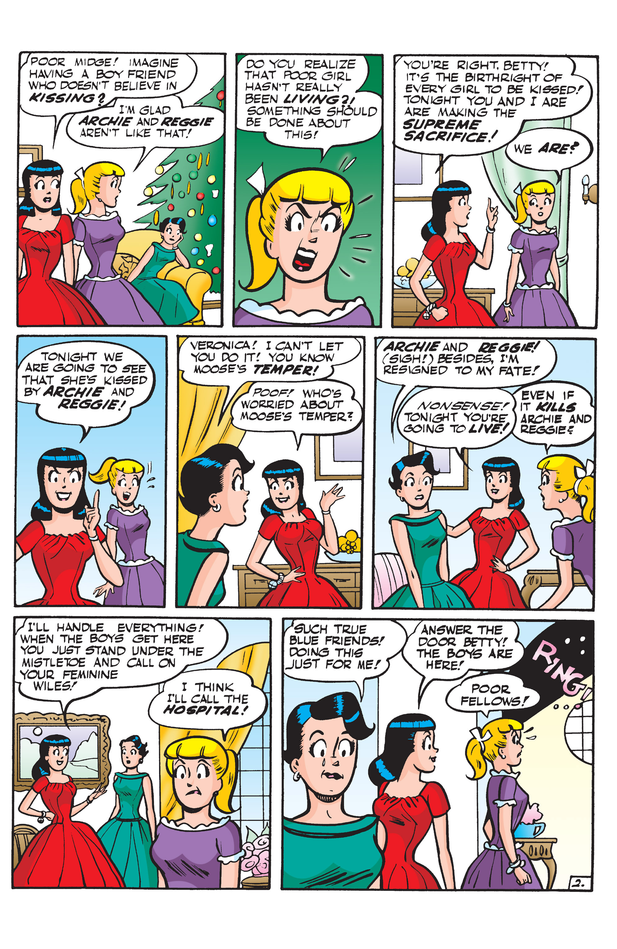 Read online Betty and Veronica: Under the Mistletoe comic -  Issue # TPB - 4
