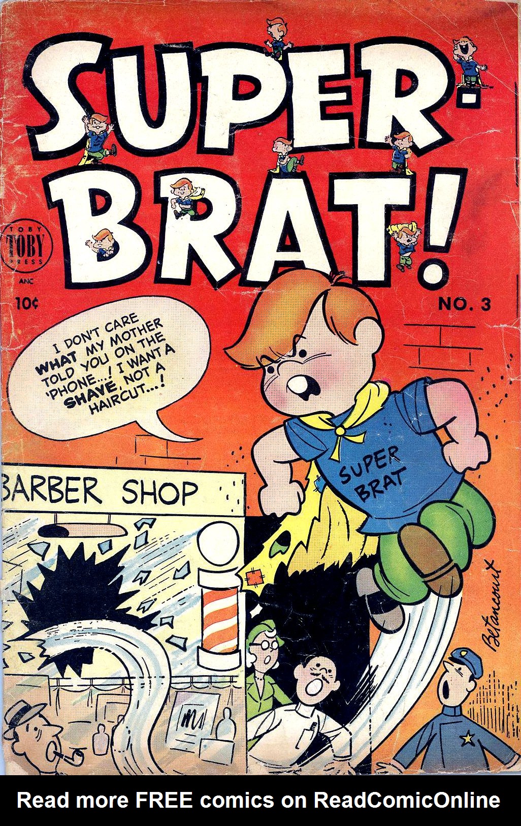 Read online Super-Brat! comic -  Issue #3 - 1
