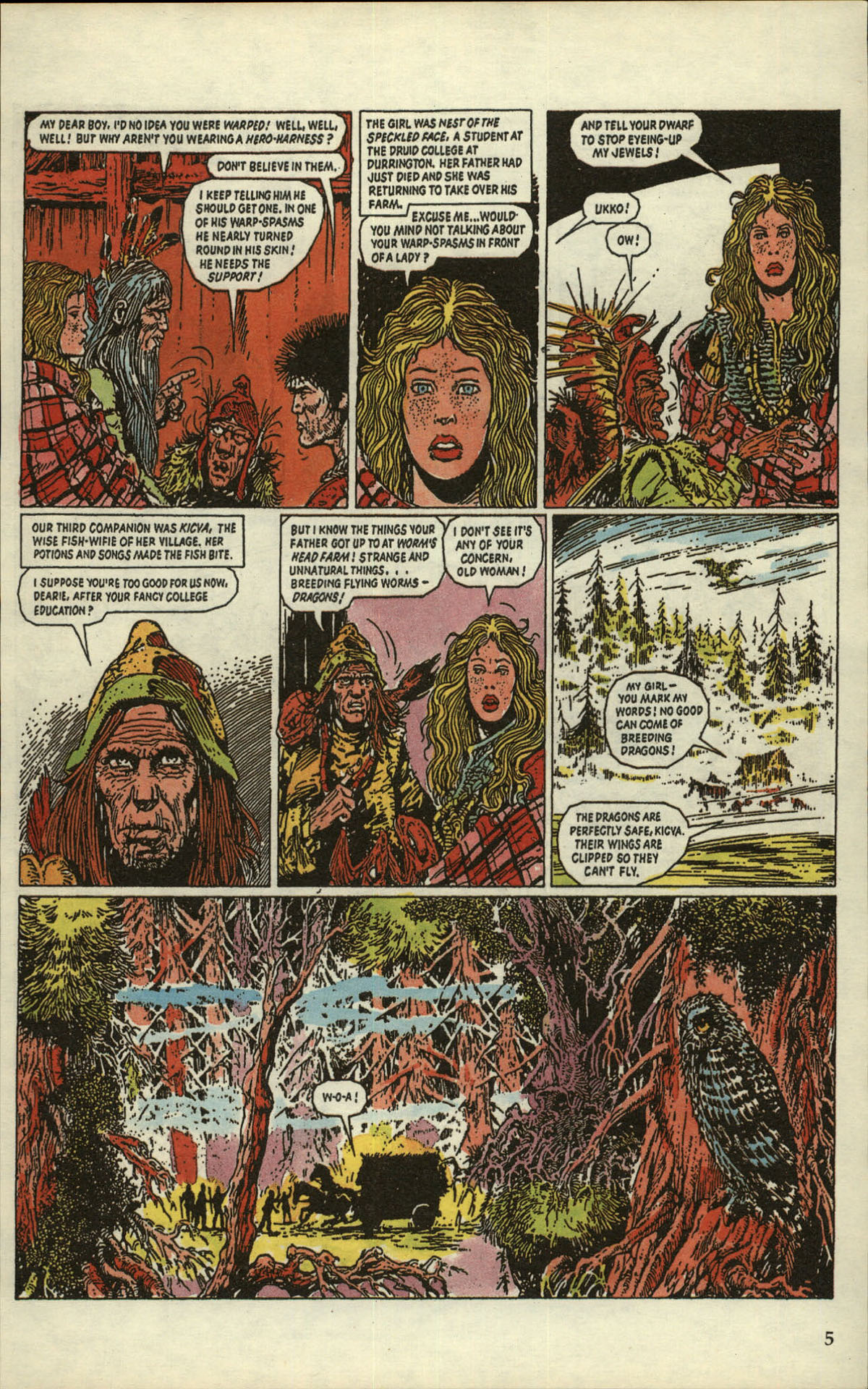 Read online Slaine The Berserker comic -  Issue #4 - 7