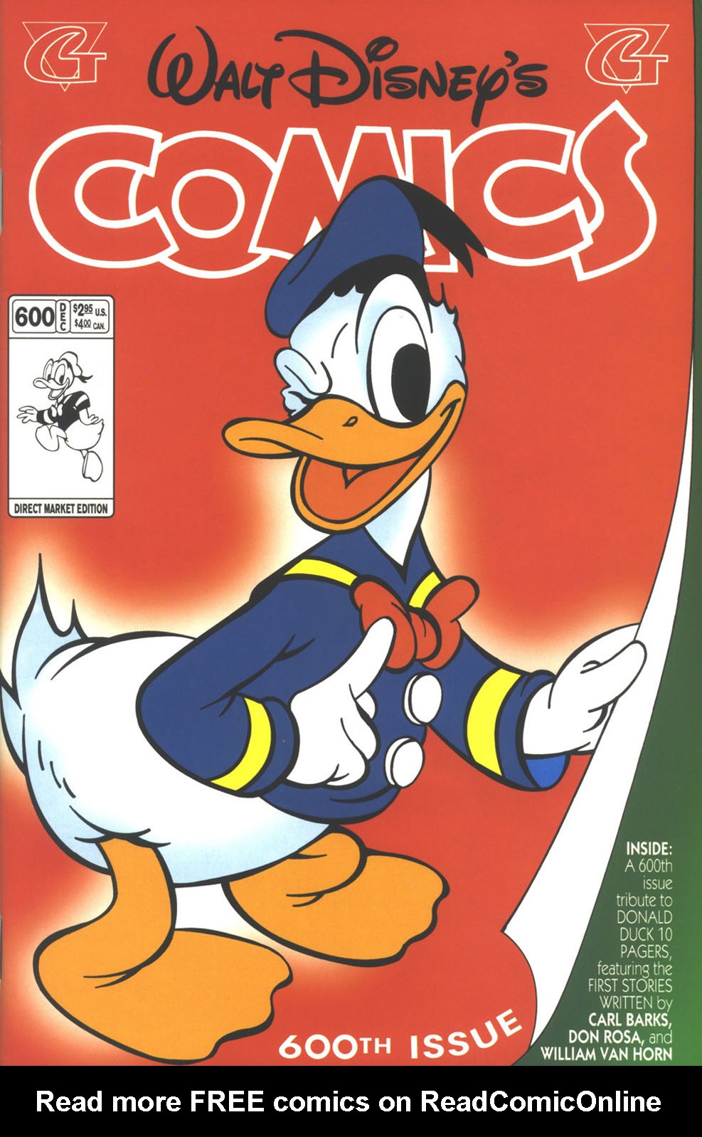 Read online Walt Disney's Comics and Stories comic -  Issue #600 - 1