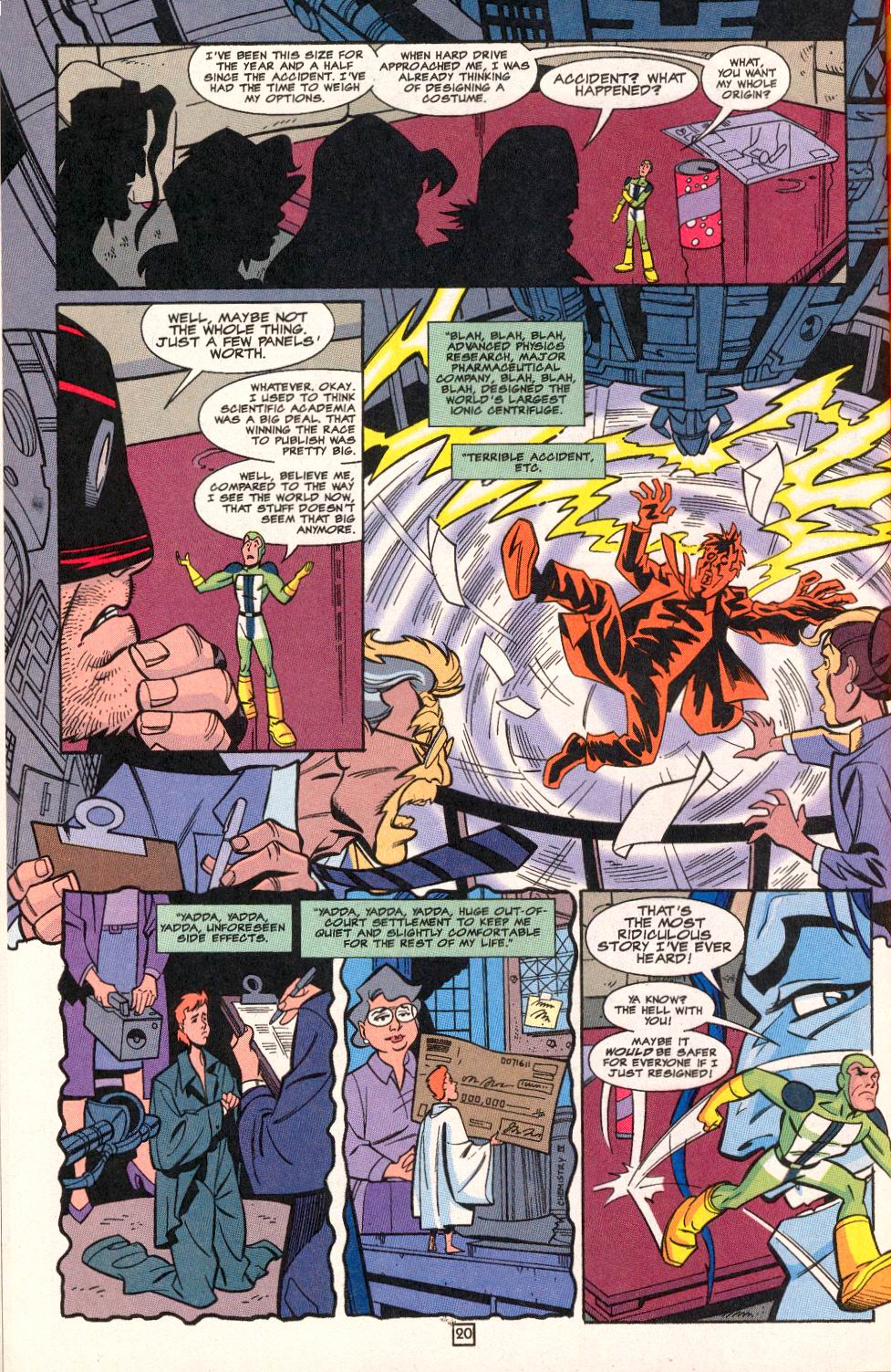 Read online Young Heroes in Love comic -  Issue #4 - 21