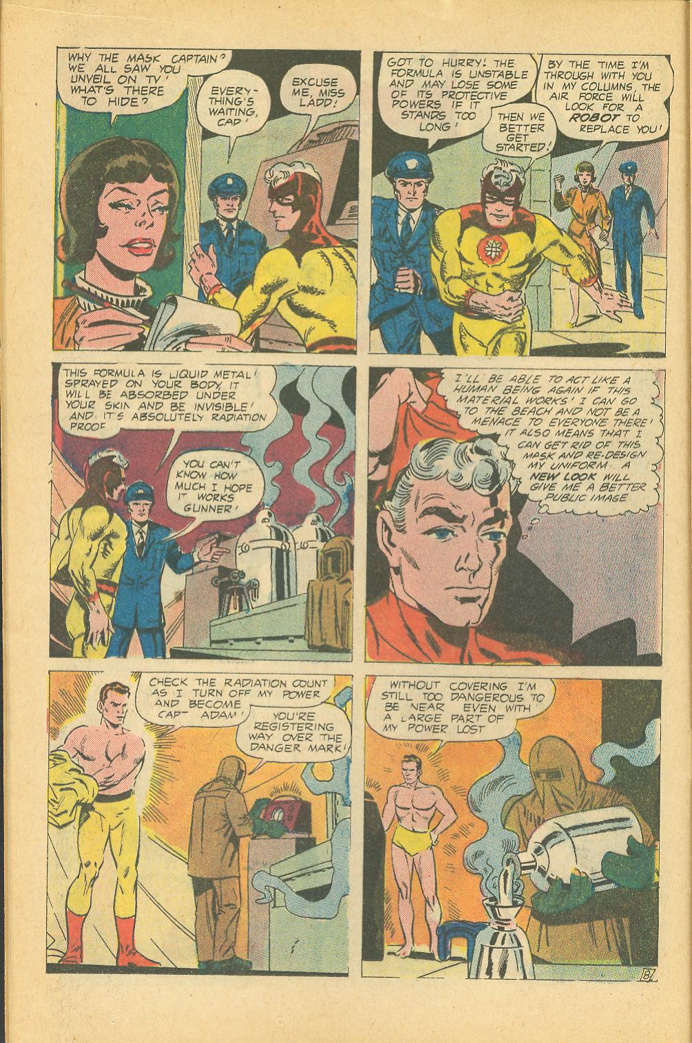 Read online Captain Atom (1965) comic -  Issue #84 - 12
