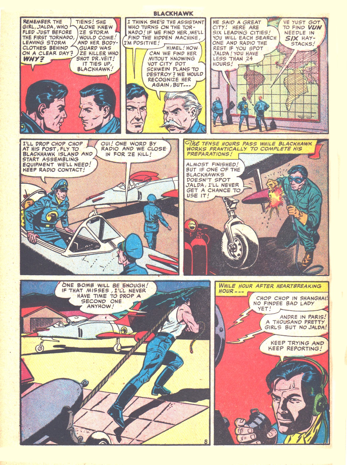 Read online Blackhawk (1957) comic -  Issue #44 - 10