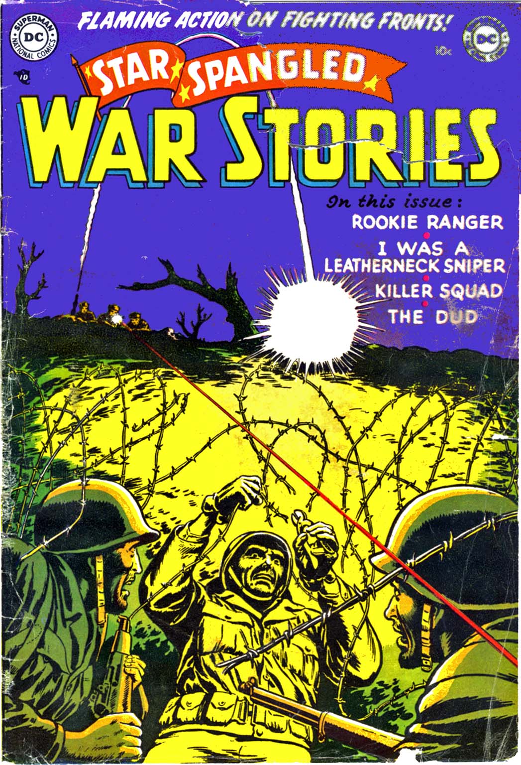 Star Spangled War Stories (1952) issue 7 - Page 1