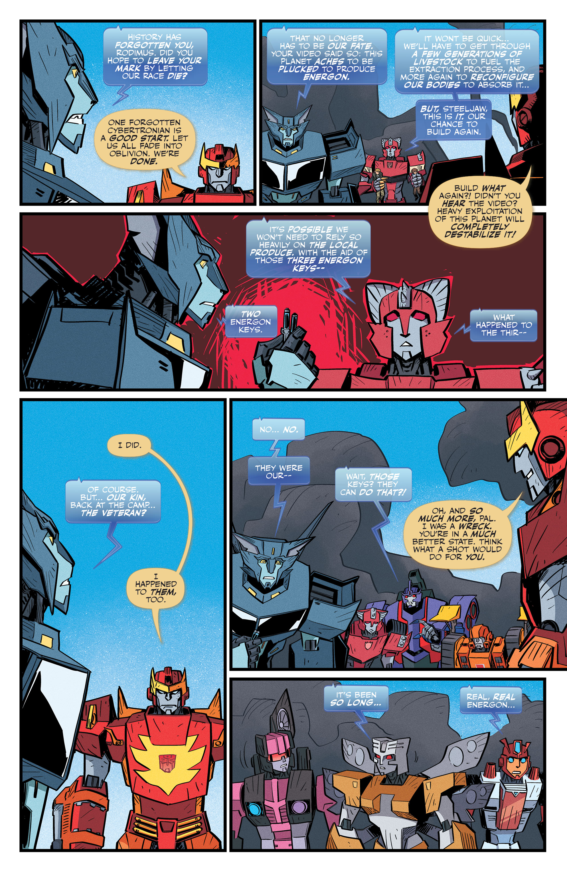 Read online Transformers: Last Bot Standing comic -  Issue #4 - 5
