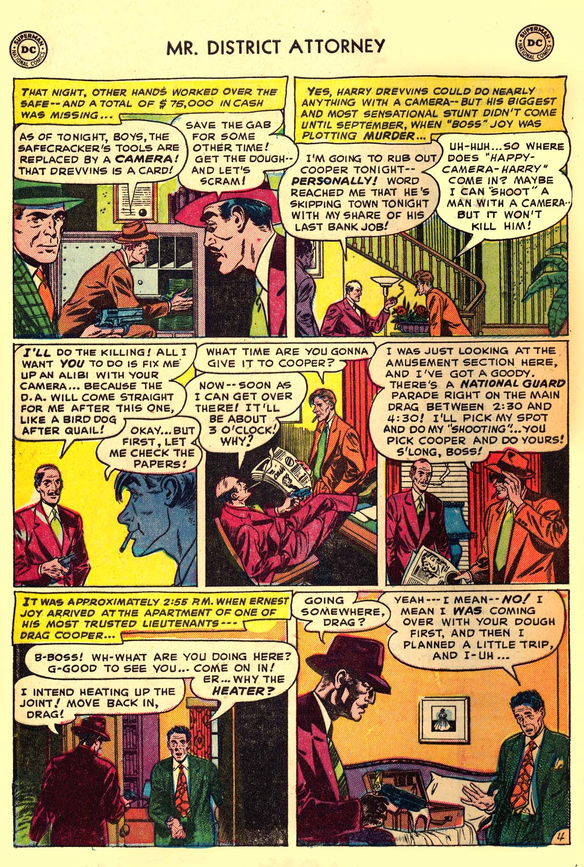 Read online Mr. District Attorney comic -  Issue #32 - 28