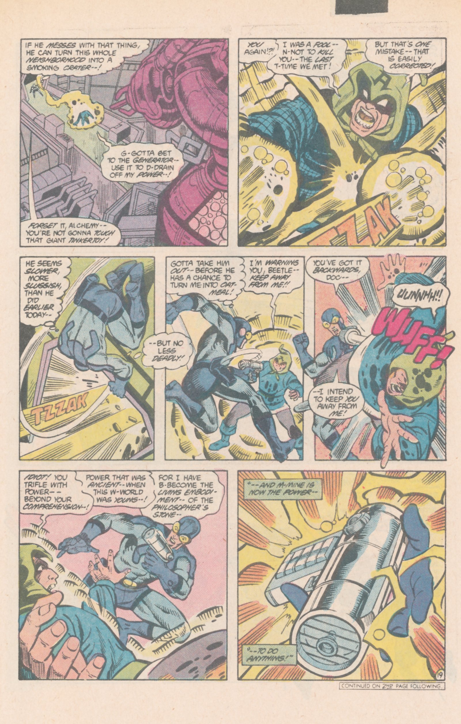 Read online Blue Beetle (1986) comic -  Issue #4 - 27