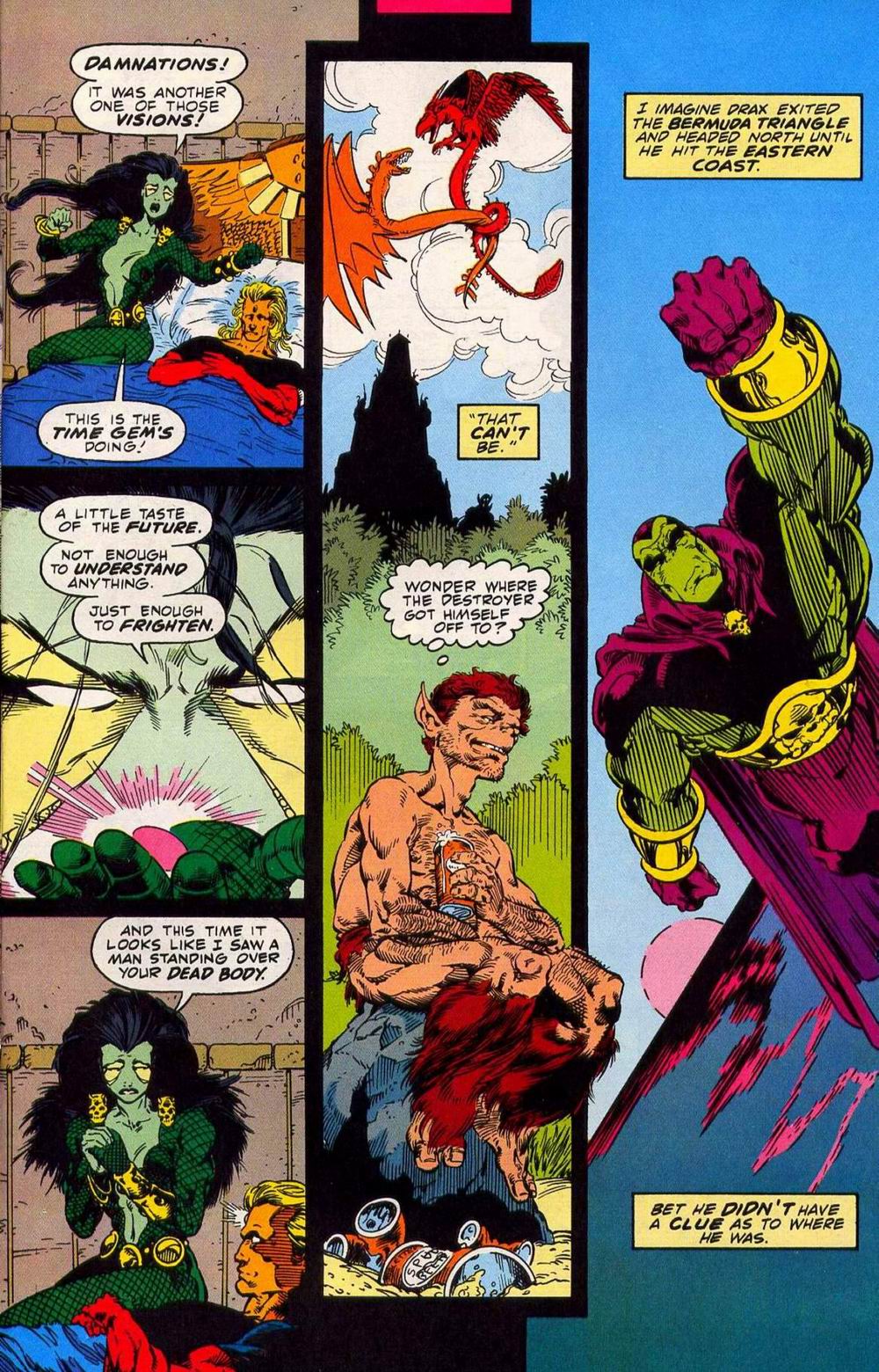 Read online Warlock and the Infinity Watch comic -  Issue #12 - 14