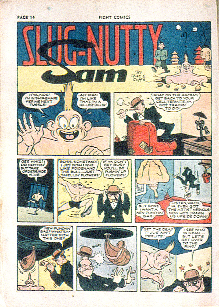 Read online Fight Comics comic -  Issue #13 - 16