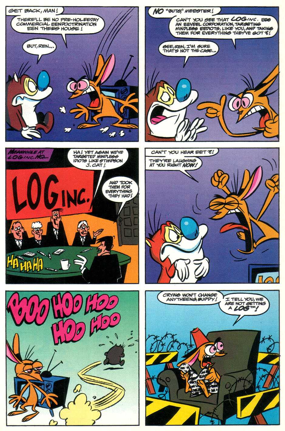 Read online The Ren & Stimpy Show Holiday Special comic -  Issue # Full - 9