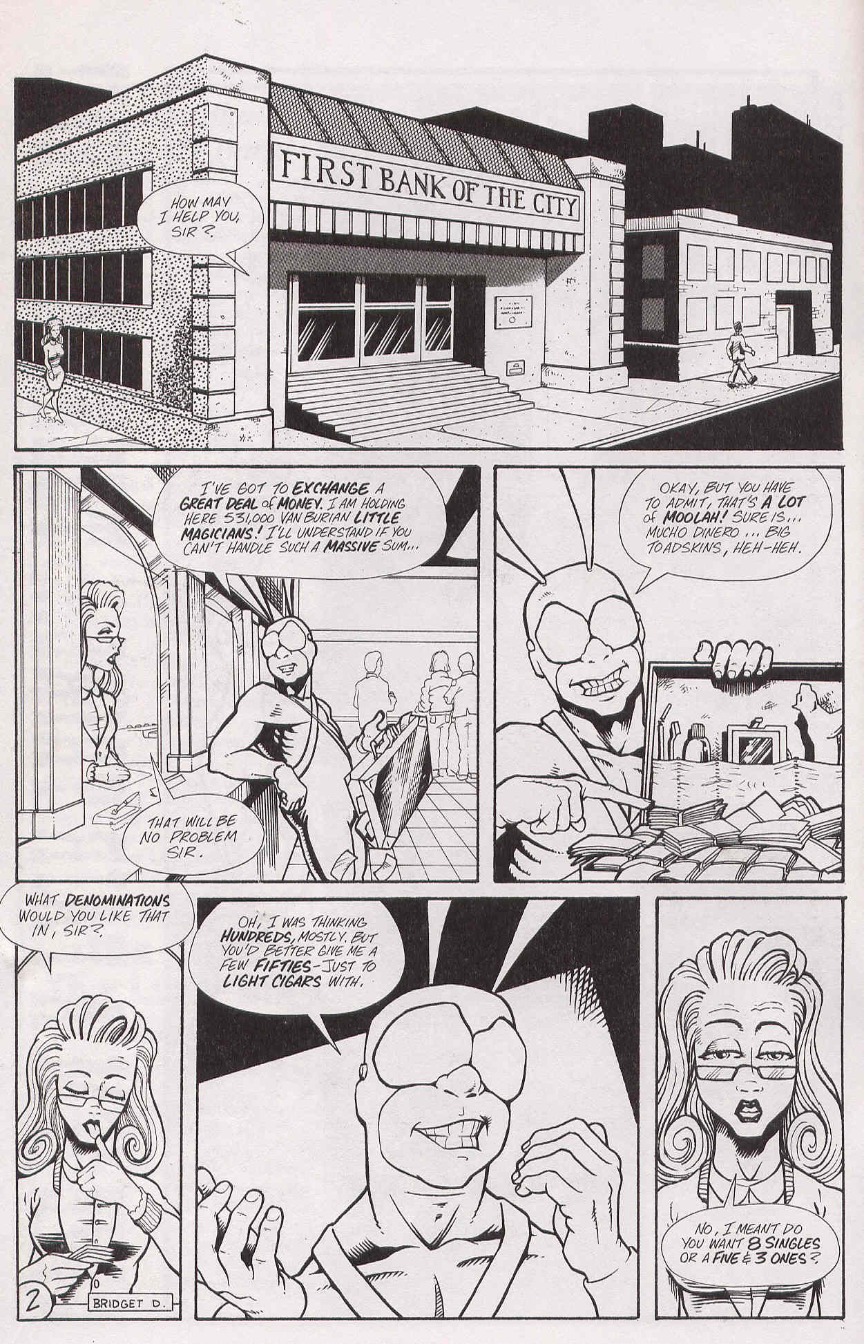 Read online The Tick: Big Blue Destiny comic -  Issue #4 - 3