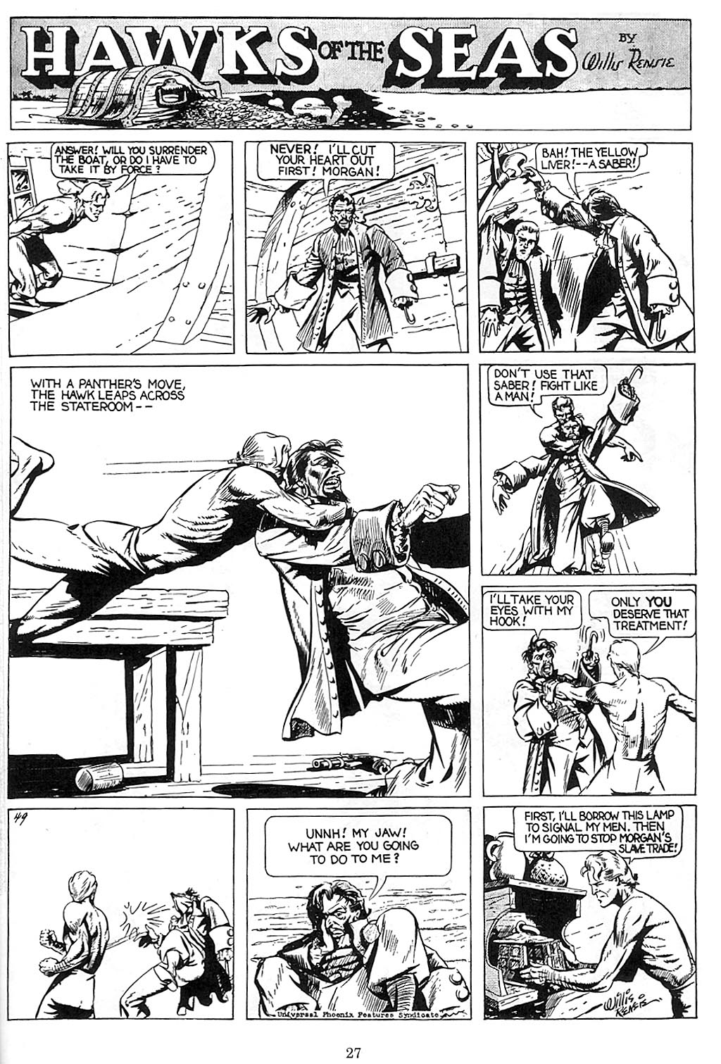 Read online Will Eisner's Hawks of the Seas comic -  Issue # TPB - 28