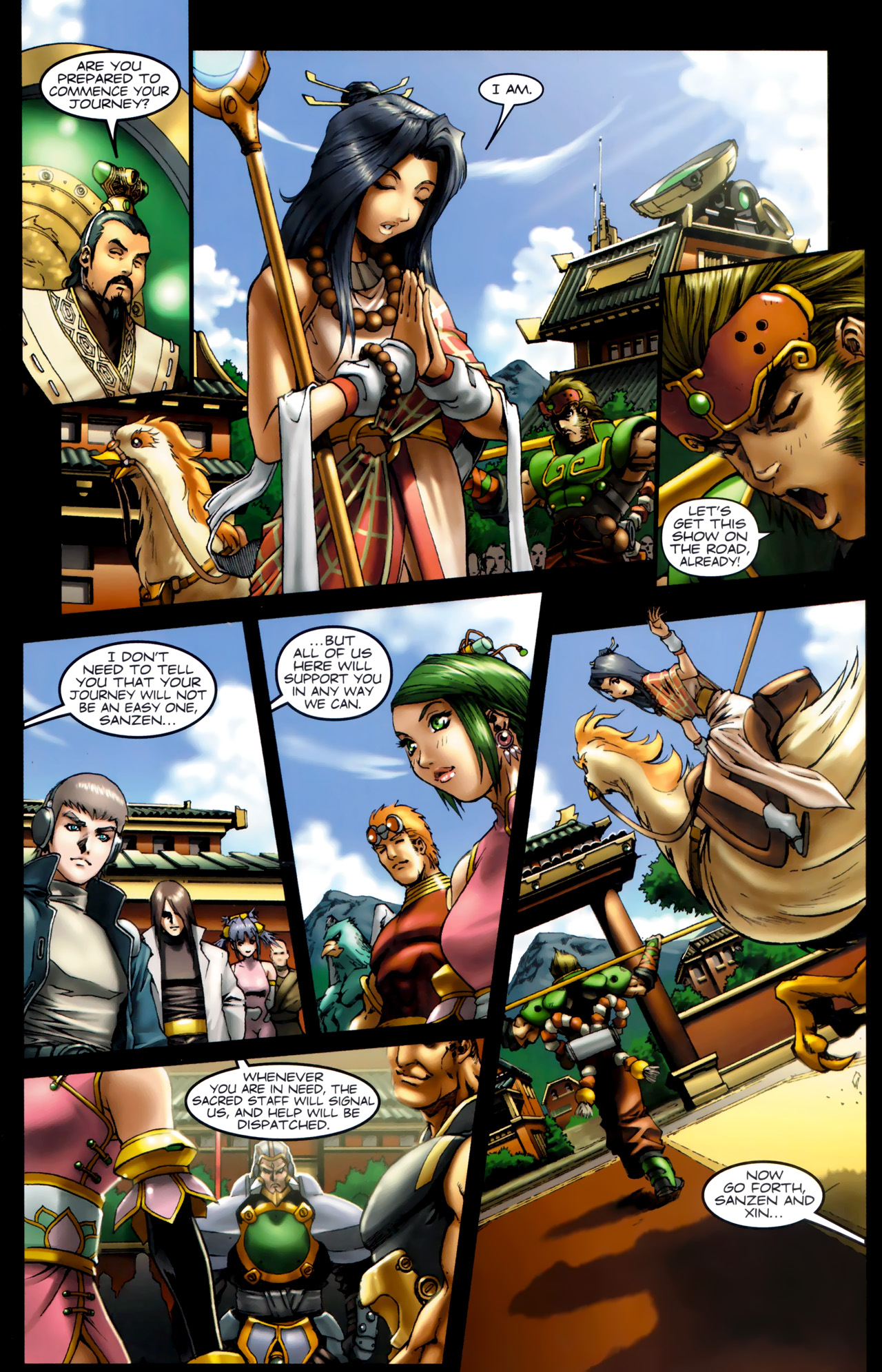 Read online Xin: Legend of the Monkey King comic -  Issue #3 - 24
